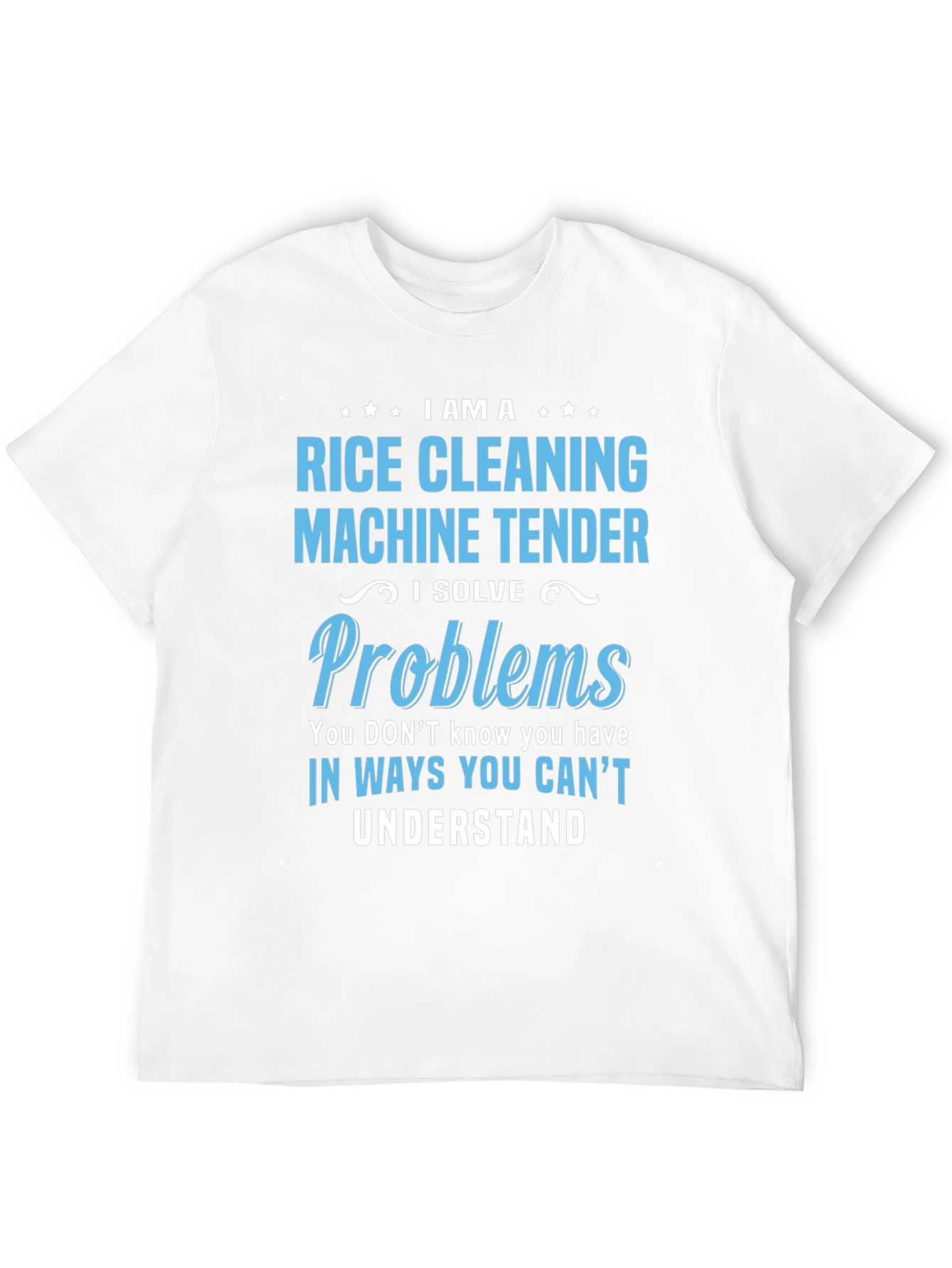 Black Rice Cleaning Machine Tender T-Shirt view 12