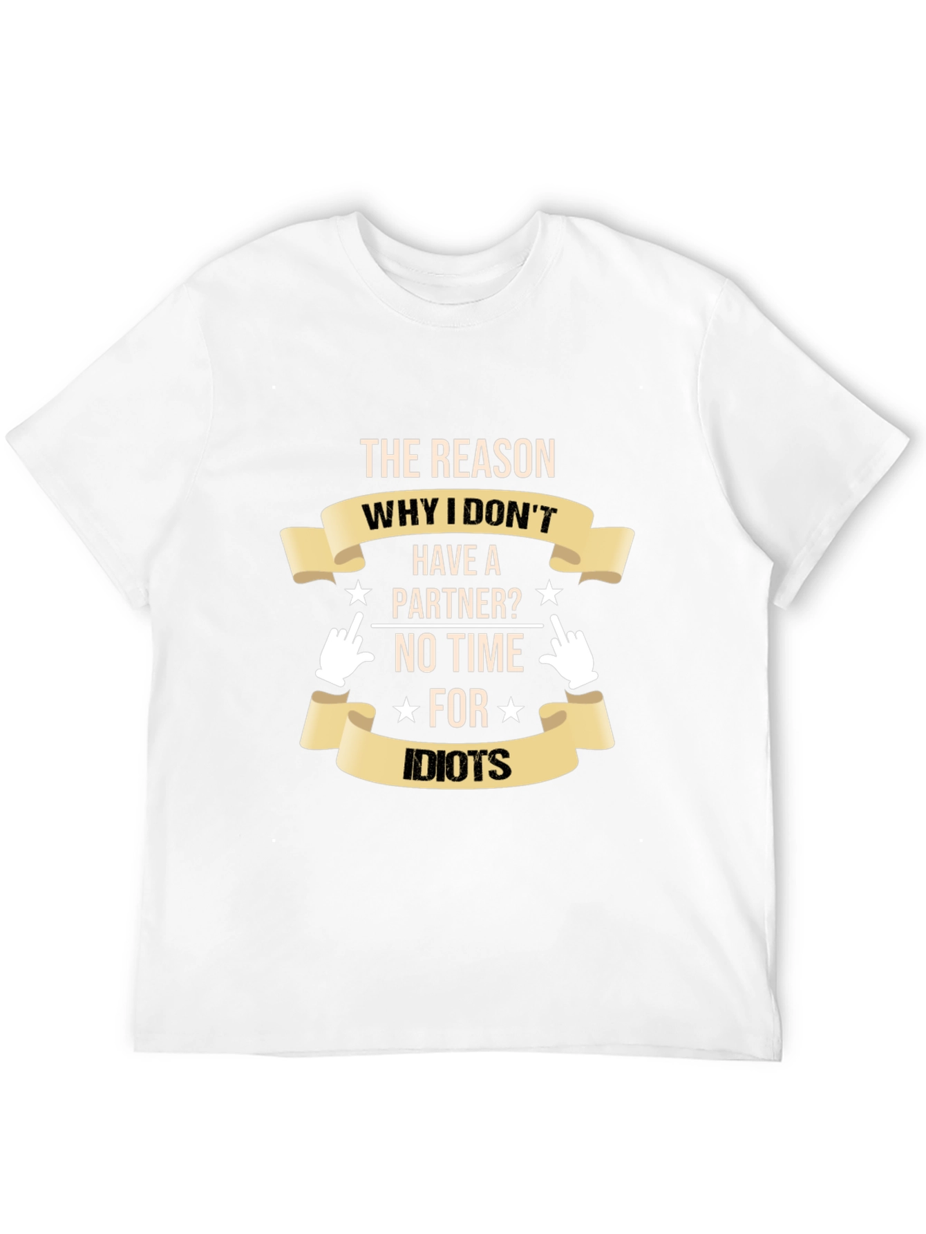 Black No Time for Idiots Graphic Tee - Black view 12