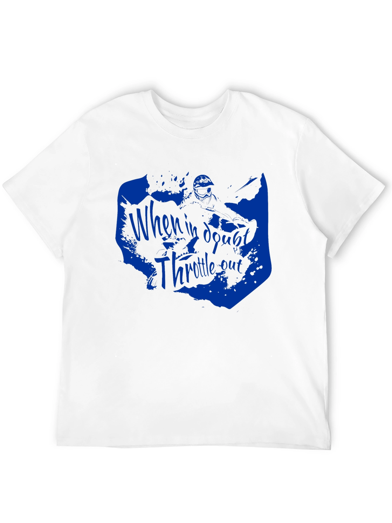 Black Throttle Out T-Shirt - Ride in Style view 12