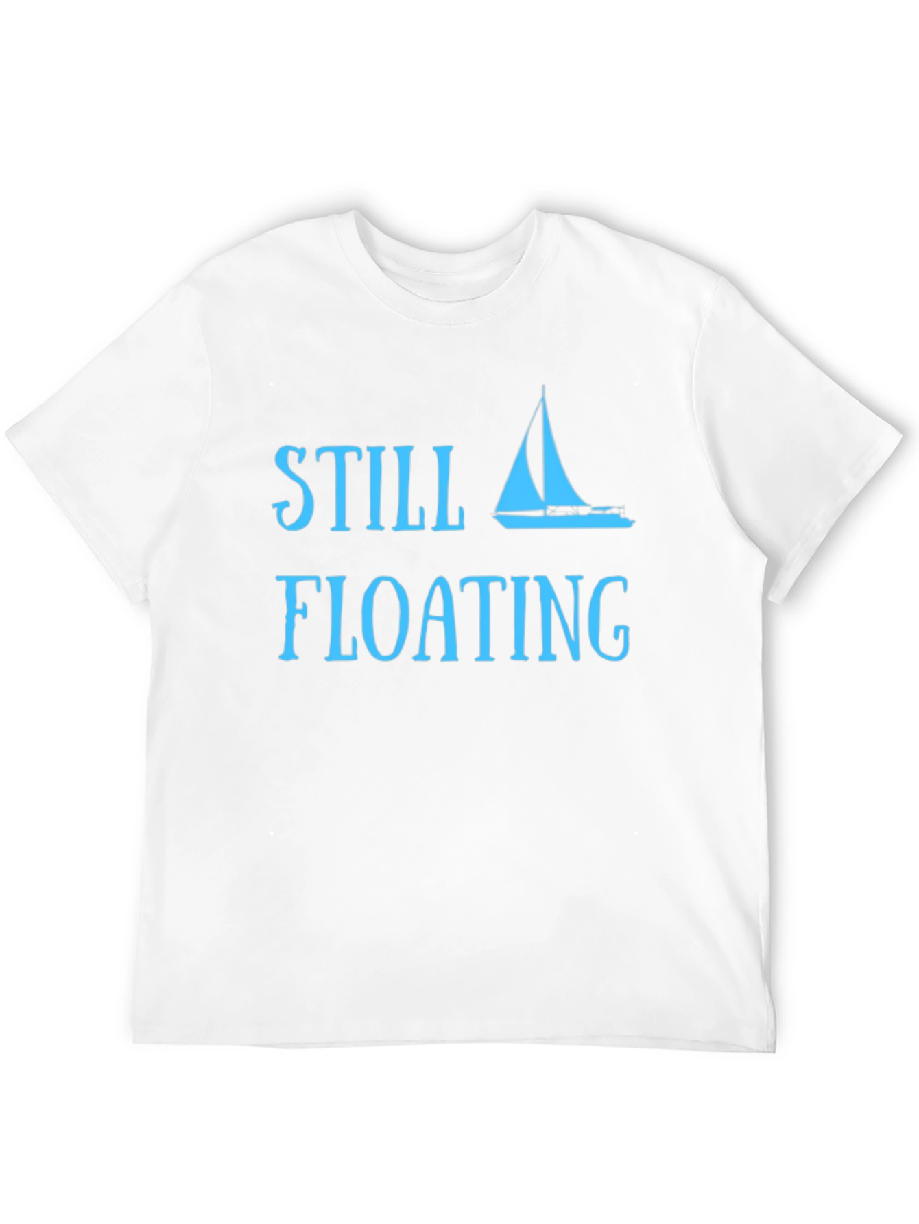 Black Still Floating Boat Graphic T-Shirt view 12