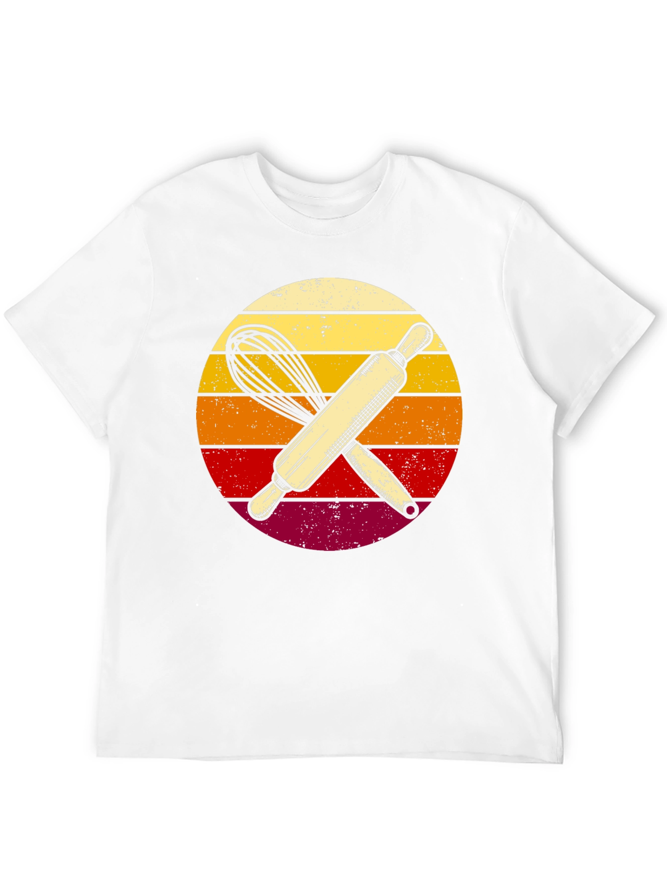 Black Baker Retro Sunset T-Shirt view 12