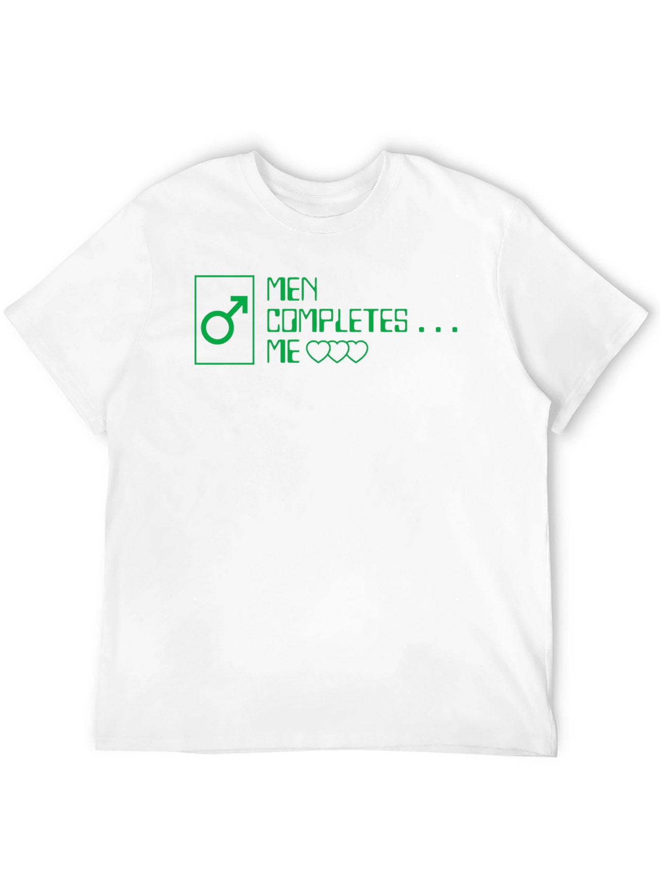 Black Men Completes Me Novelty Graphic T-Shirt view 12