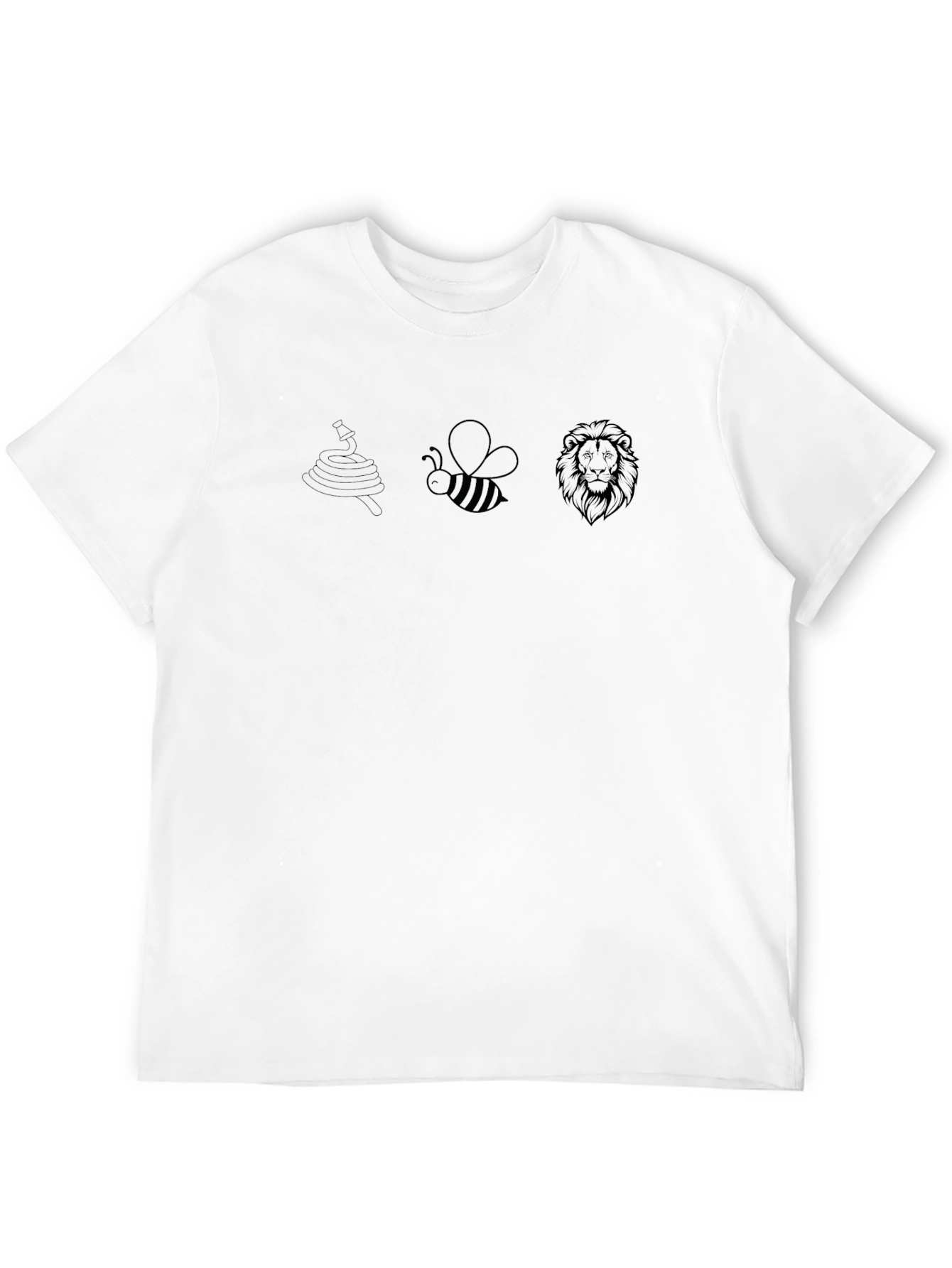 Black Symbol Graphic Black T-Shirt view 12