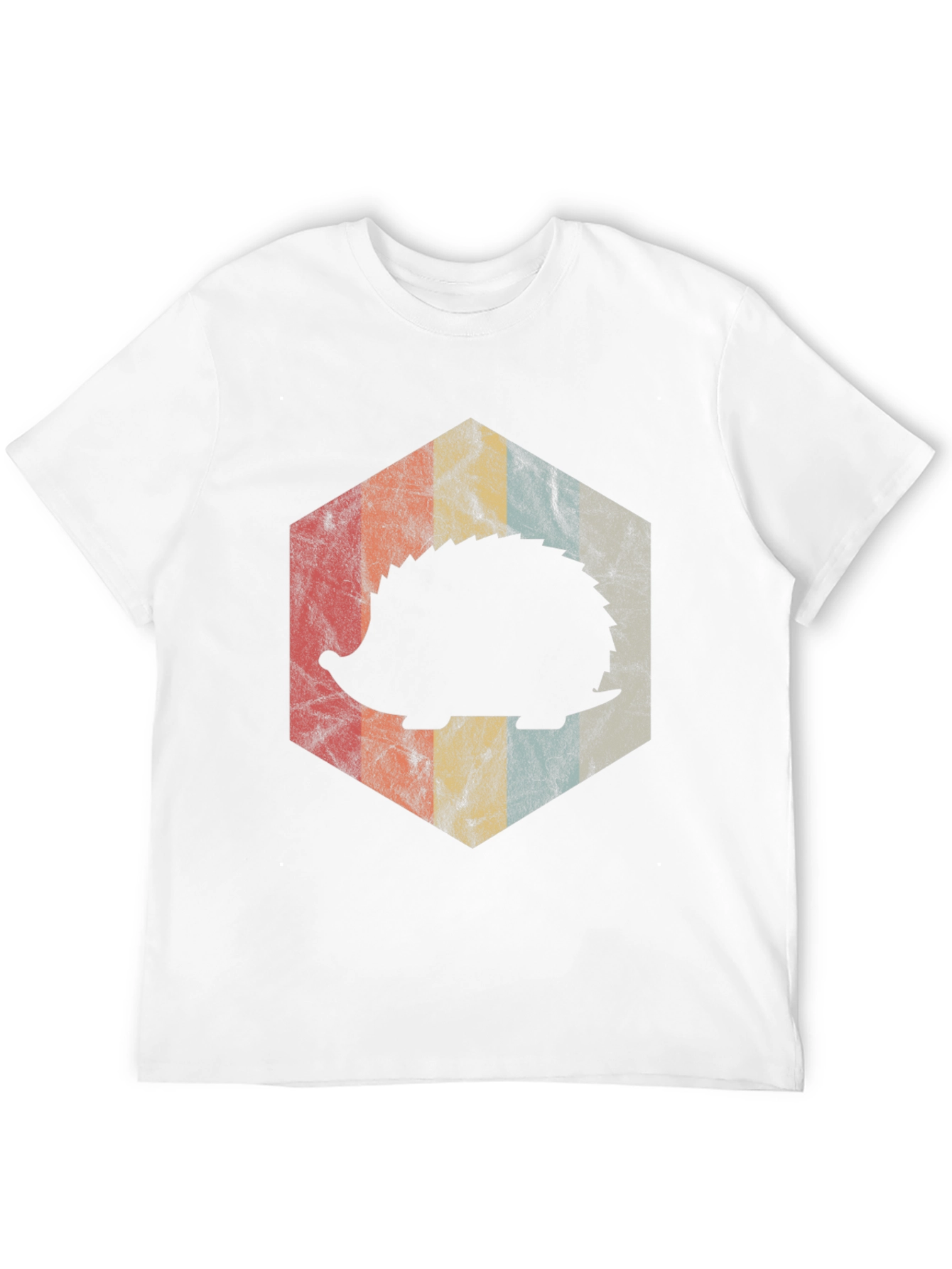 Black Retro Hedgehog Graphic Tee view 12