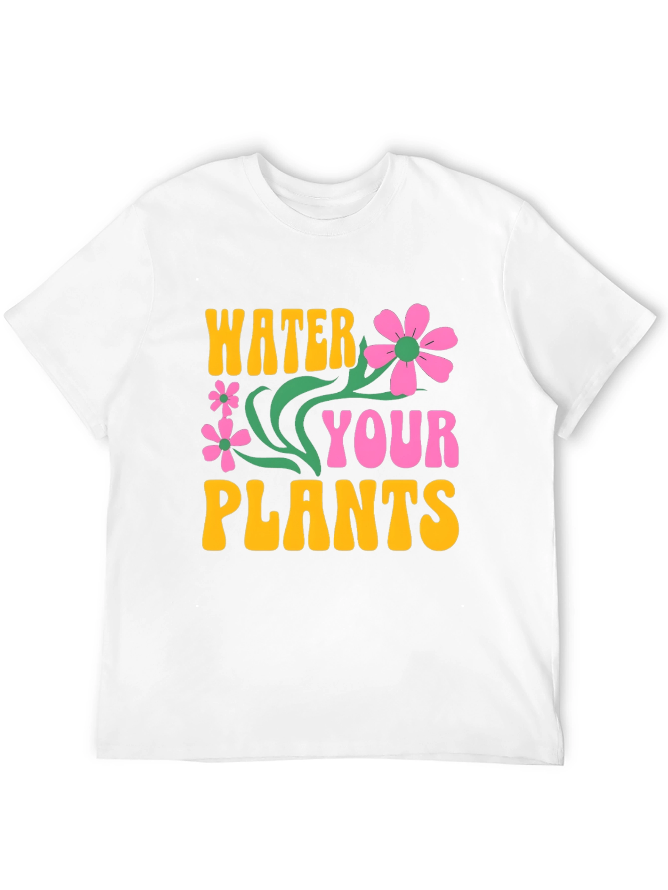 Black Water Your Plants Graphic T-Shirt view 12