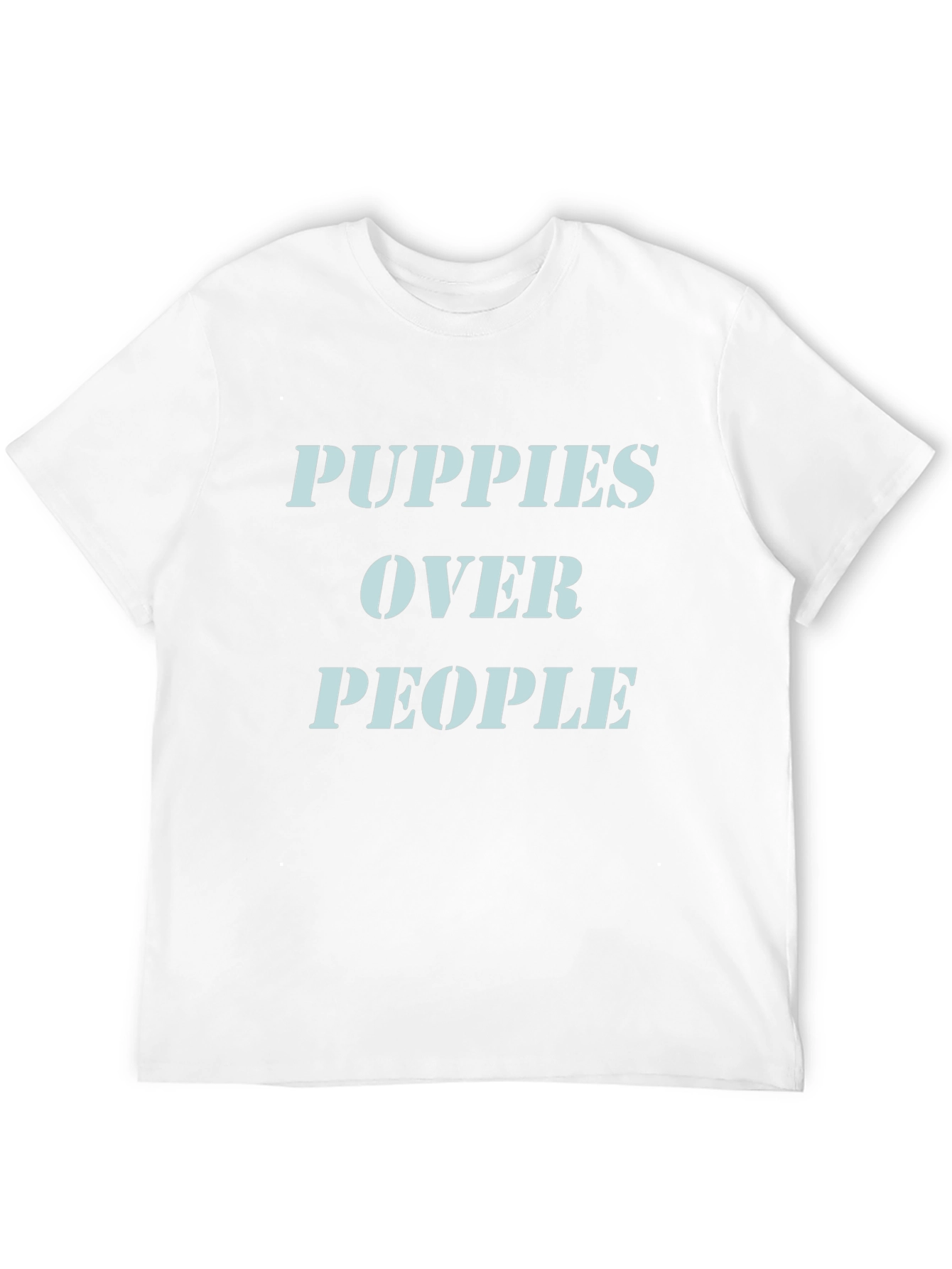 Black Puppies Over People Graphic T-Shirt view 12