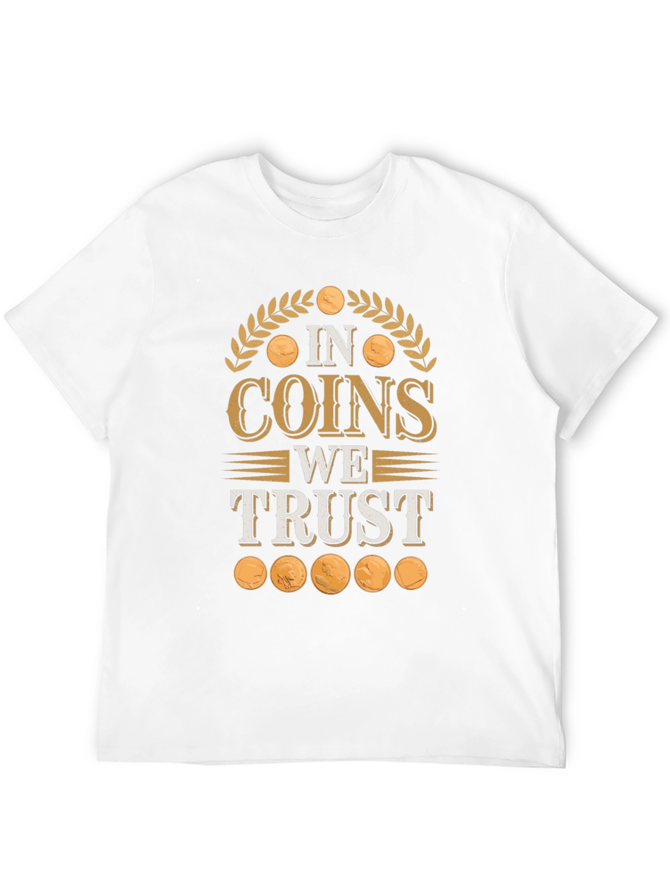 Black In Coins We Trust Novelty T-Shirt view 12