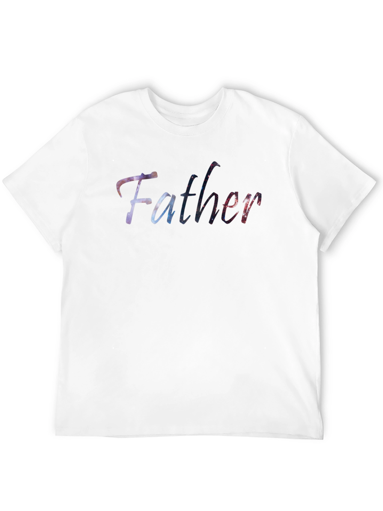 Black Galaxy Father Black T-Shirt view 12