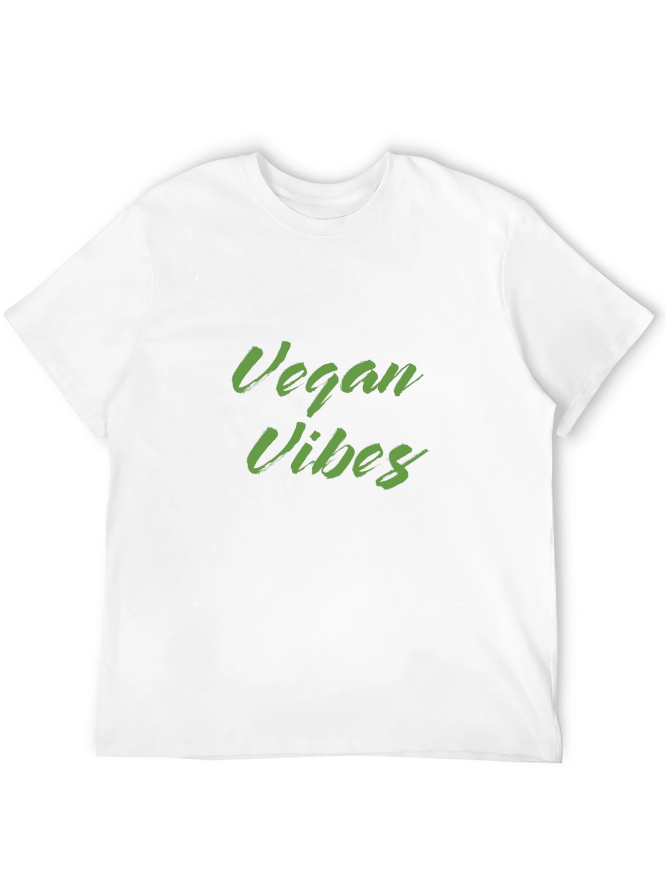 Black Vegan Vibes Black T-Shirt view 12