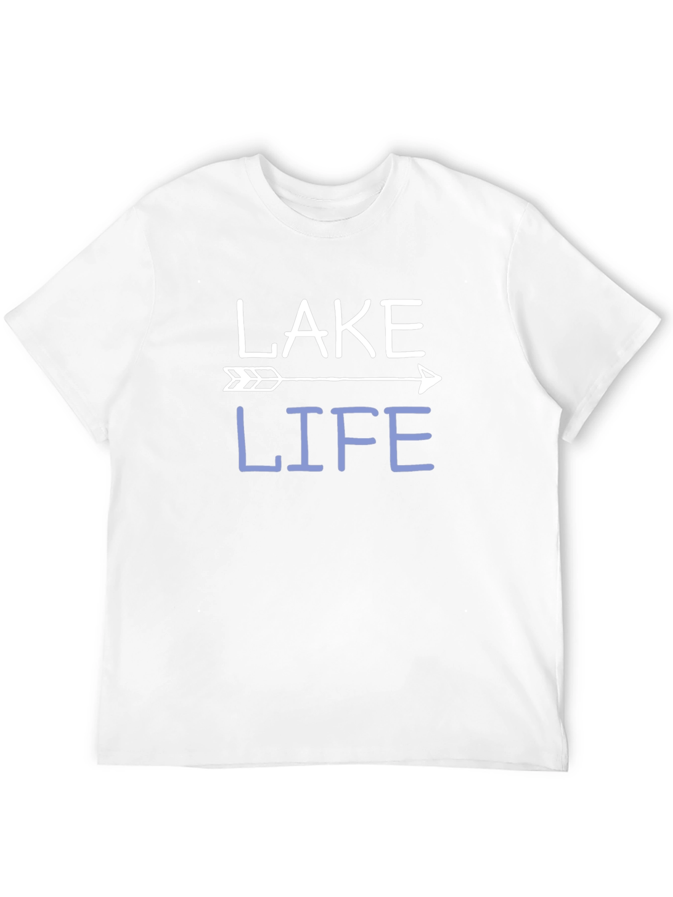 Black Lake Life Arrow Graphic Tee - Casual Comfort view 12