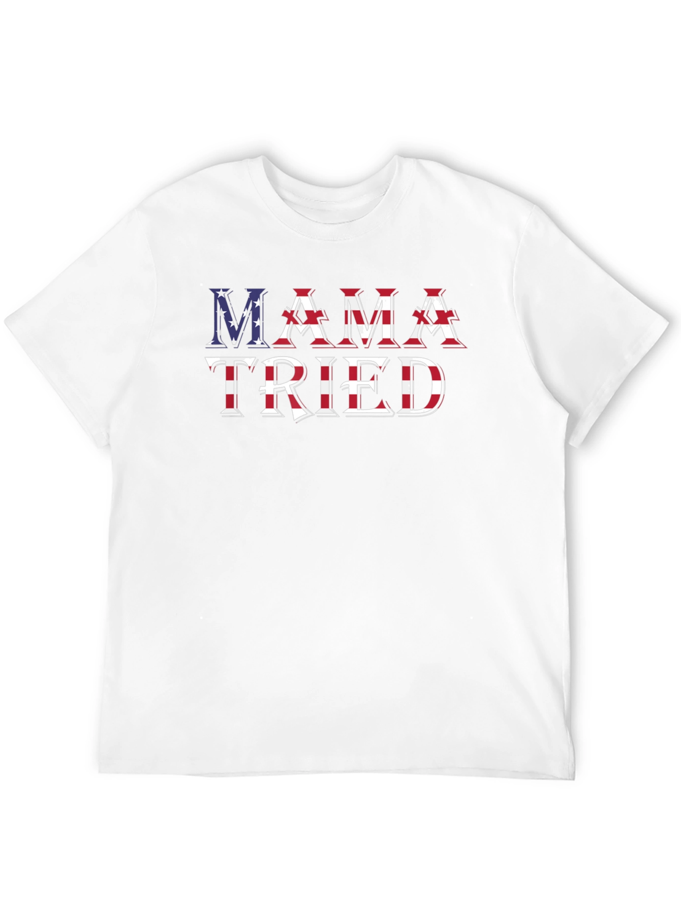 Black Mama Tried Patriotic T-Shirt view 12