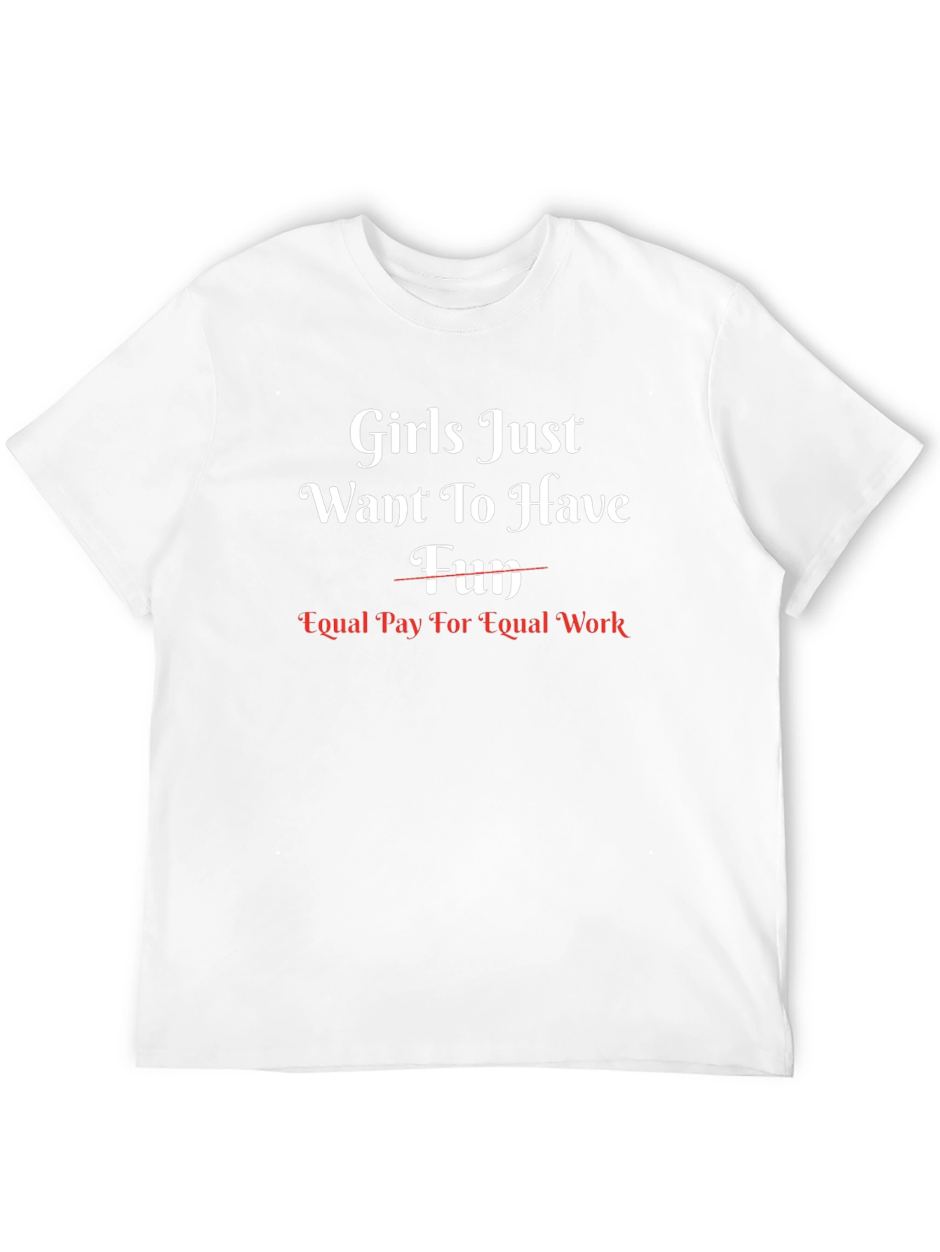 Black Feminist Statement T-Shirt Equal Pay For Equal Work view 12