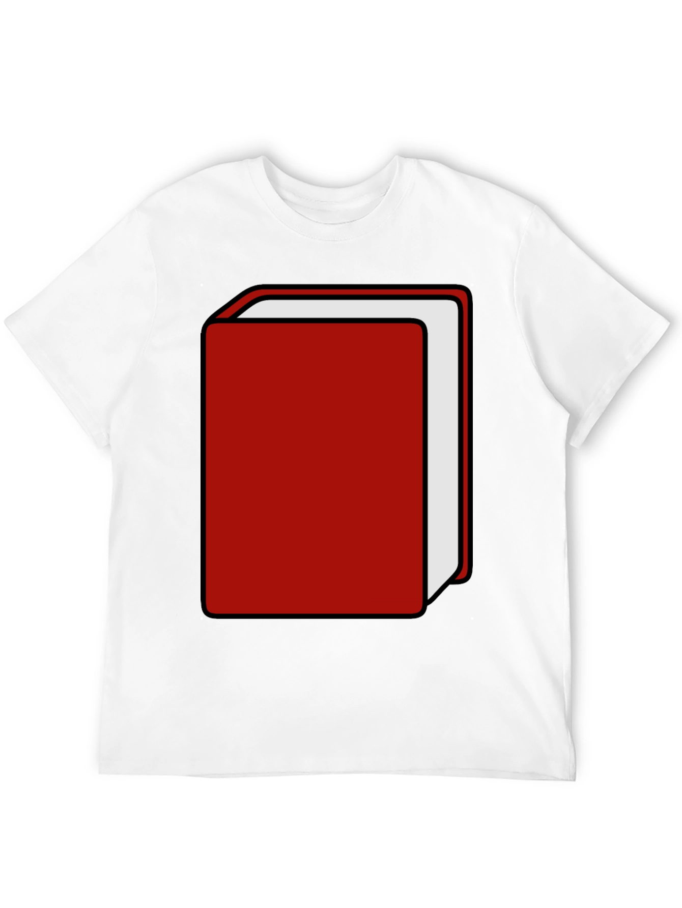 Black Red Book Graphic Tee - Stylish & Unique Design view 12