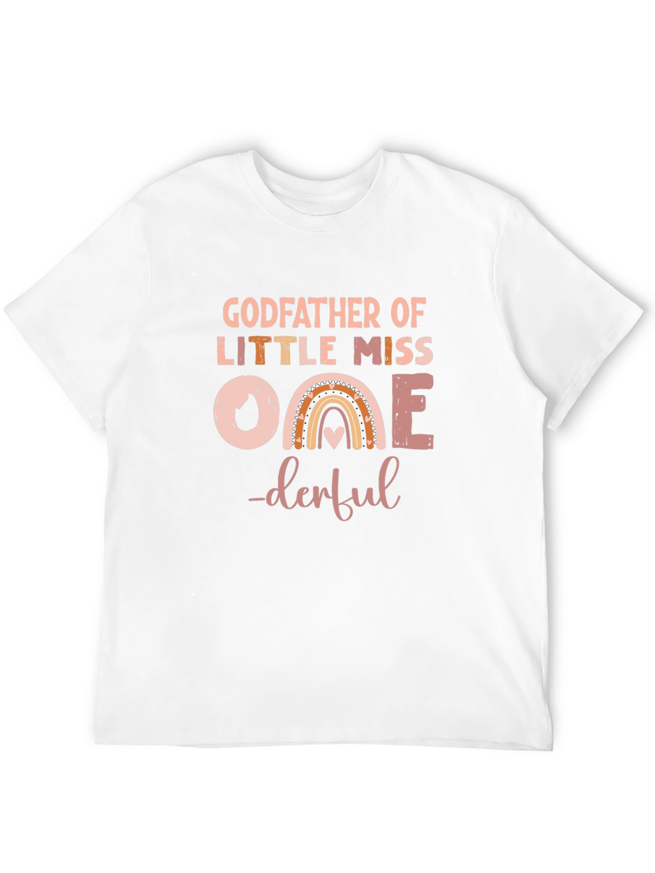 Black Godfather of Little Miss One-derful T-Shirt view 12
