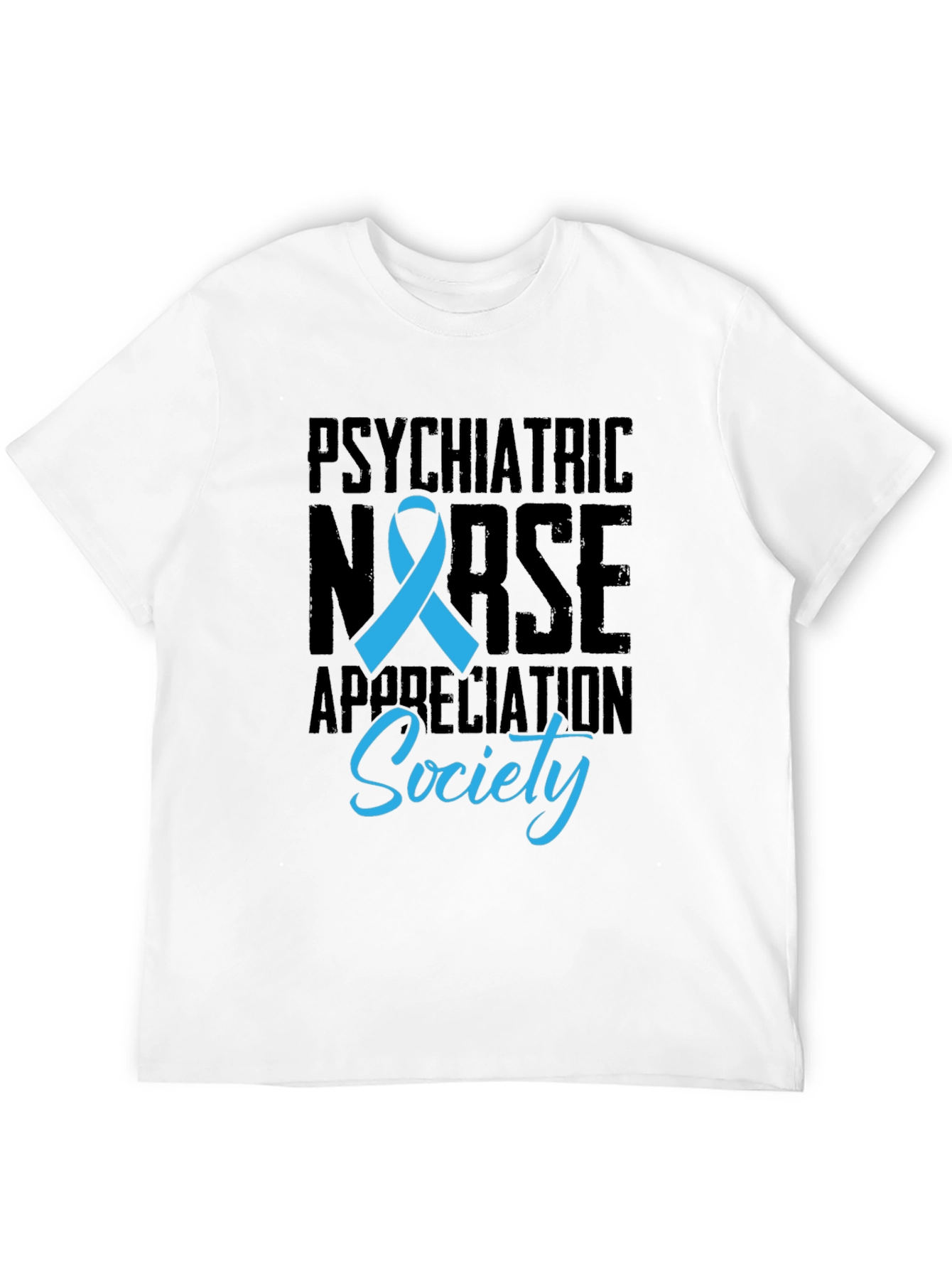 Black Psychiatric Nurse Appreciation Society T-Shirt view 12