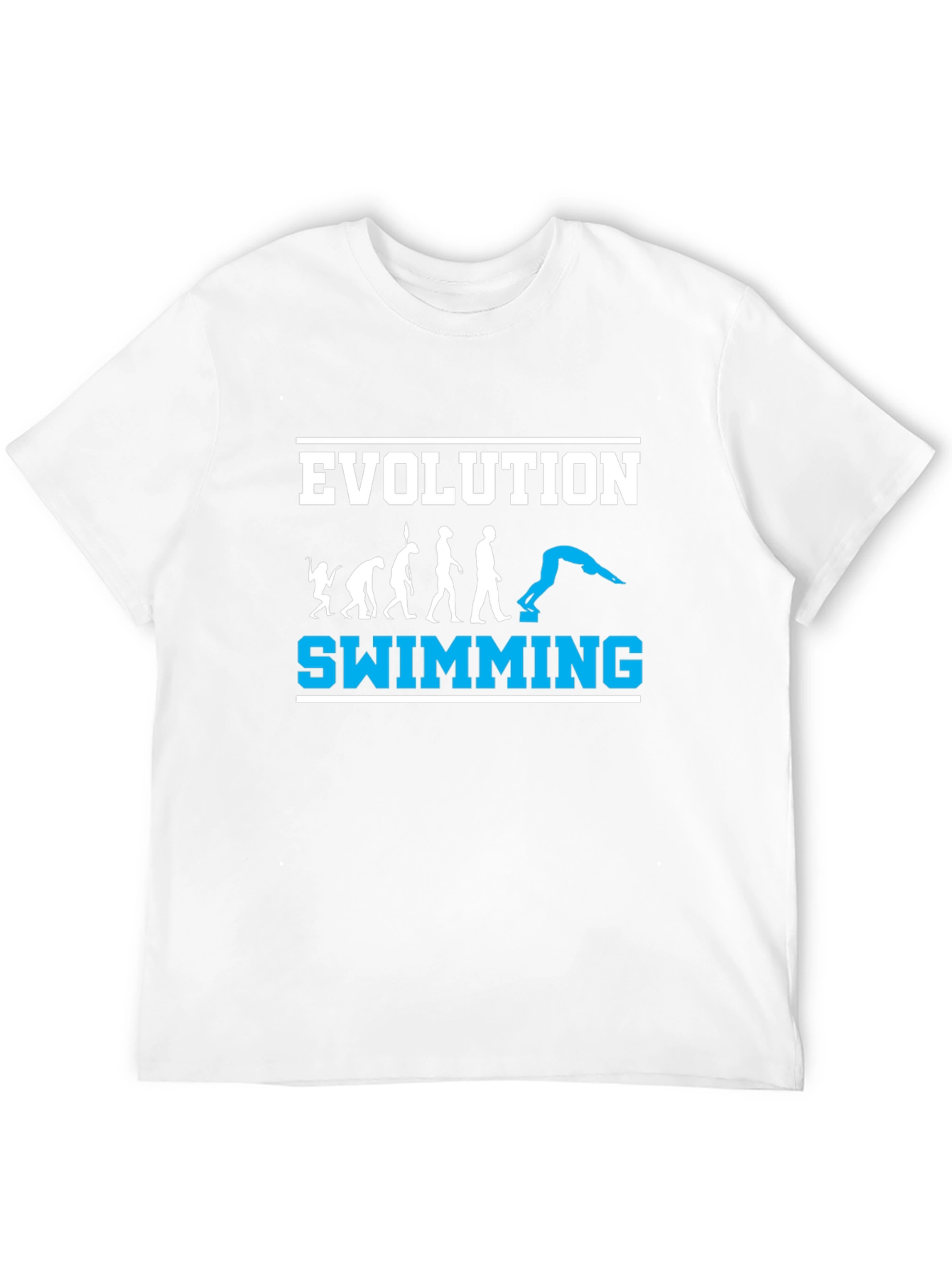 Black Evolution Swimming T-Shirt - Black view 12