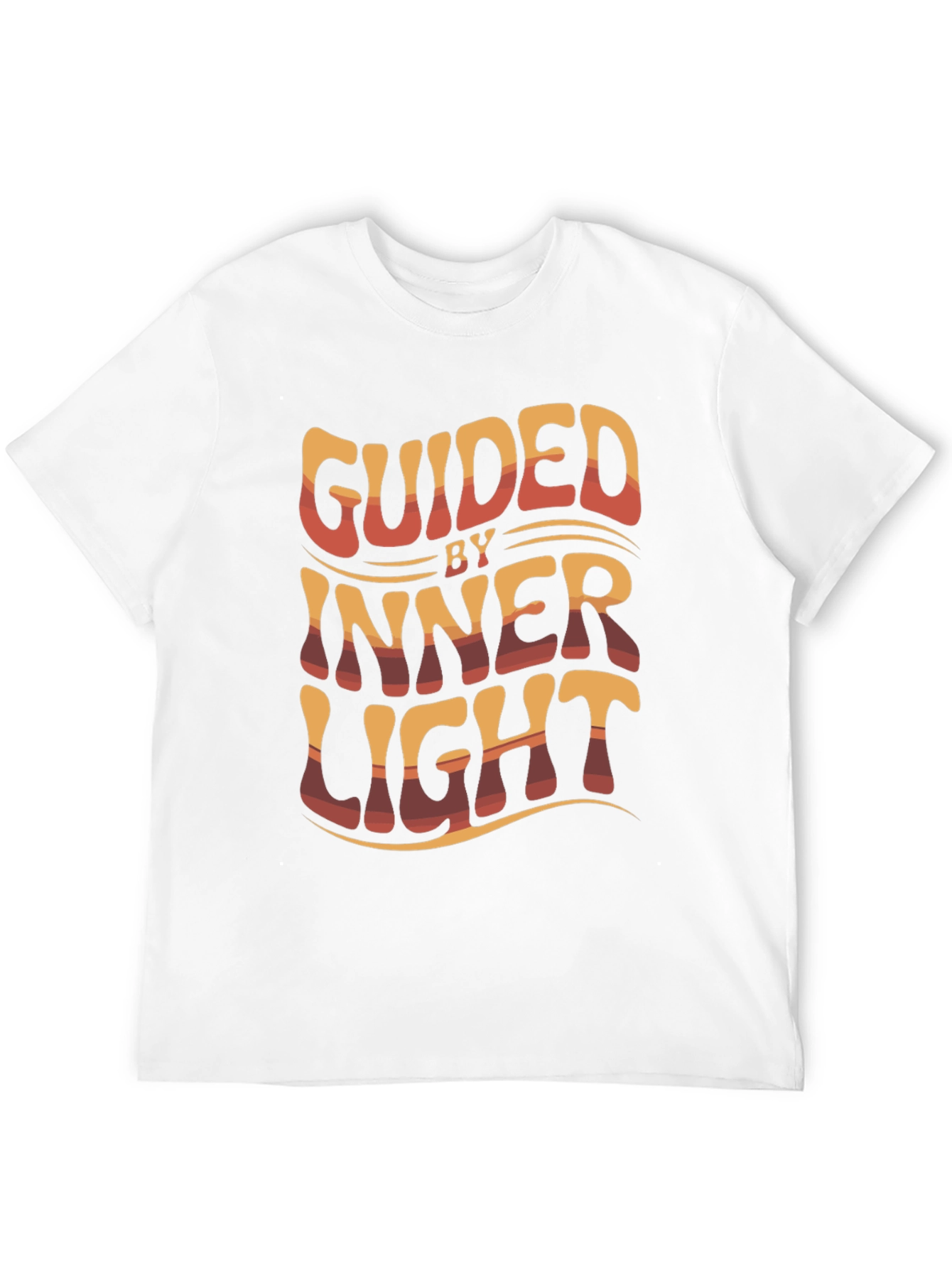 Black Guided By Inner Light Graphic Tee view 12