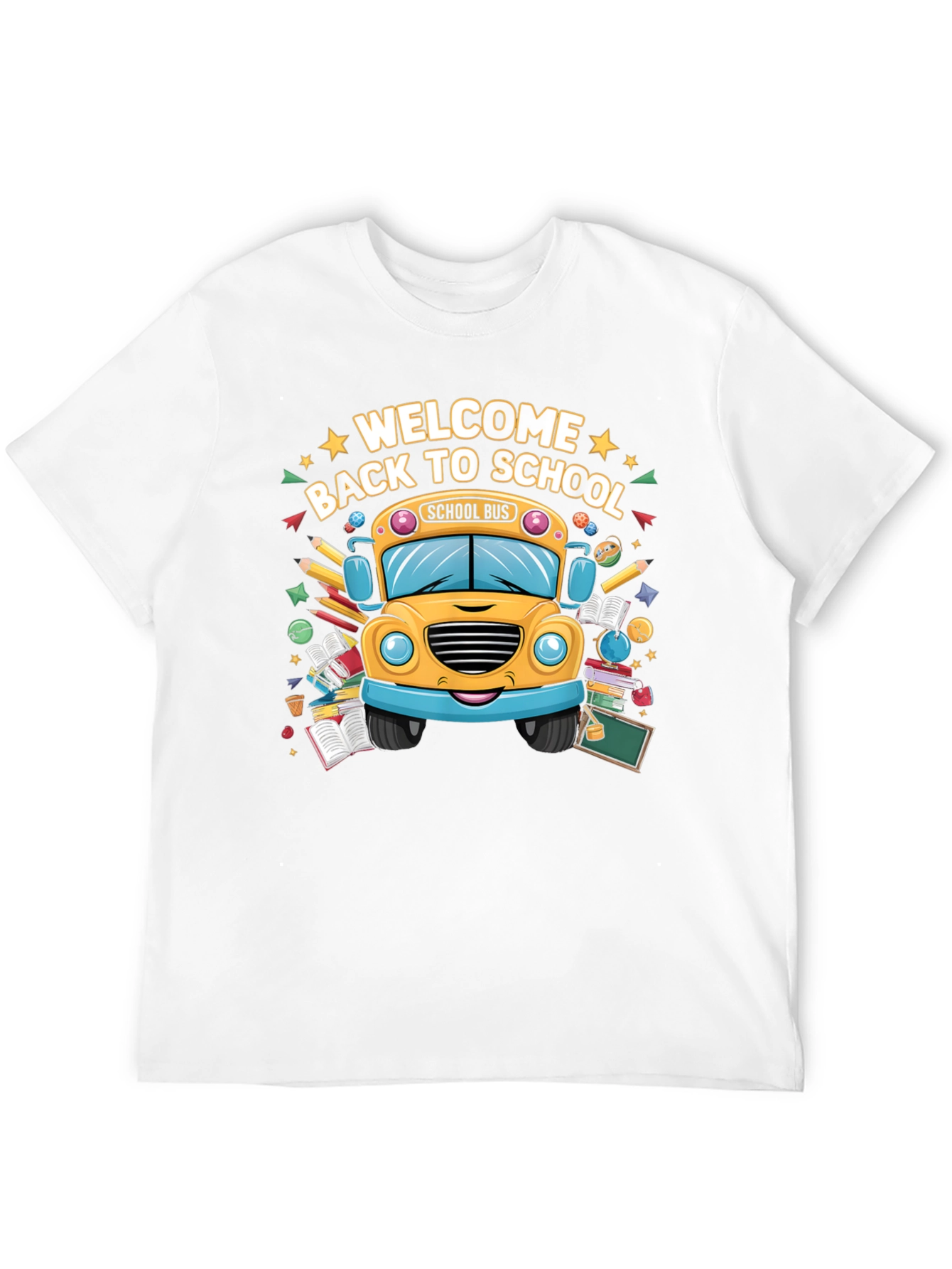 Black Welcome Back to School T-Shirt view 12