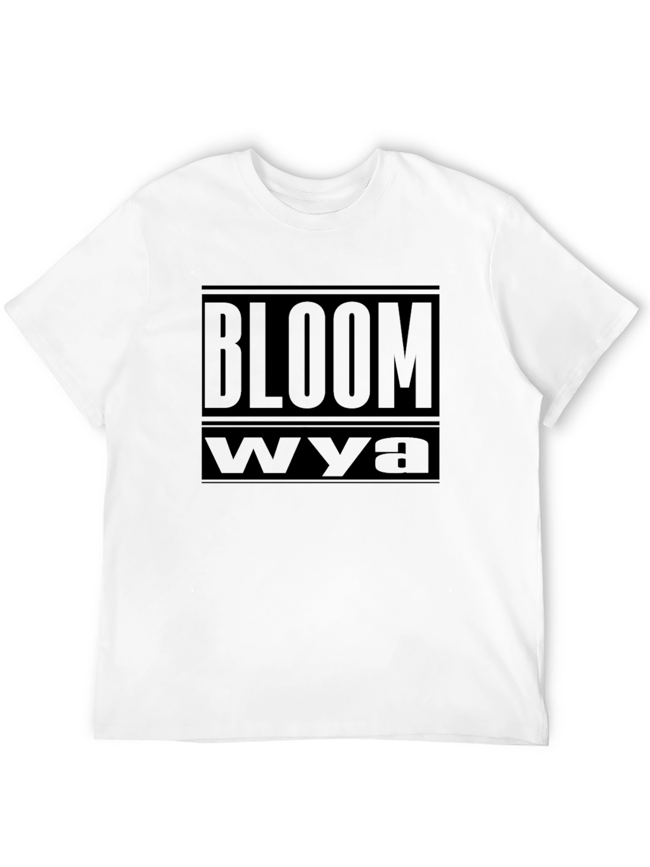 Black BLOOM WYA Graphic Tee - Soft Style Unisex T-Shirt view 12