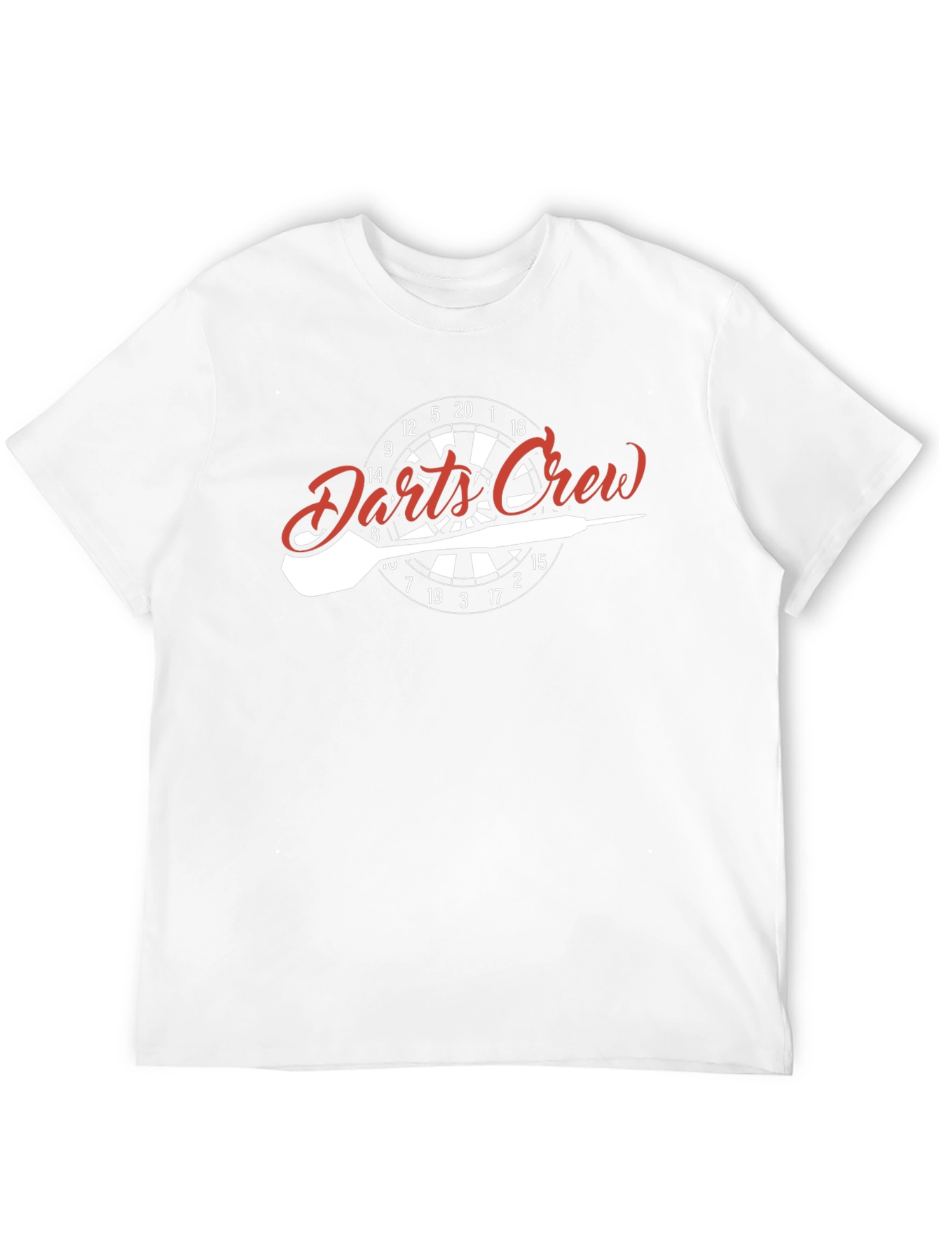 Black Darts Crew T-Shirt - Sporty Casual Tee view 12