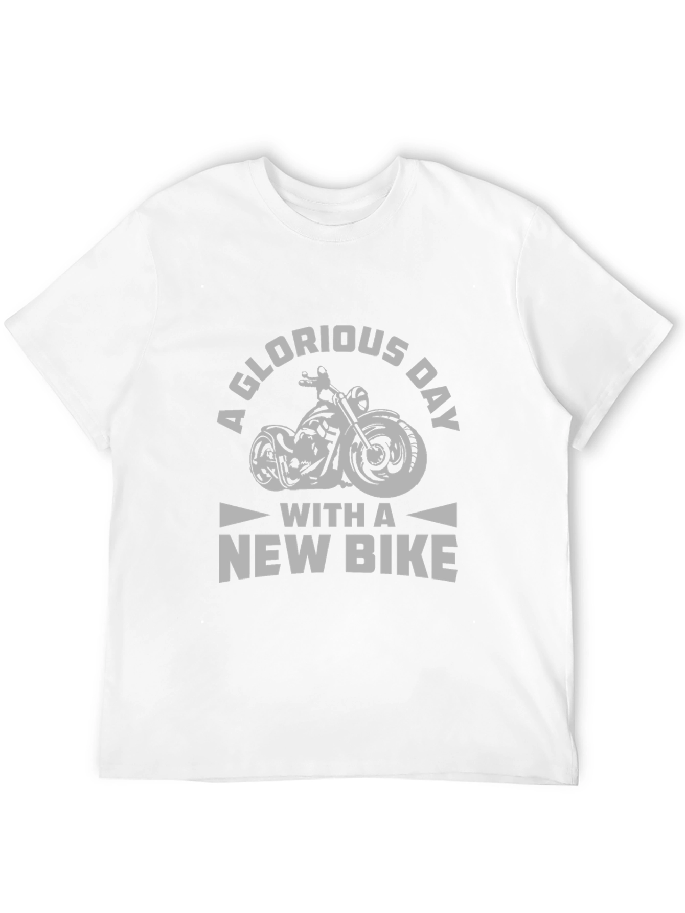 Black Glorious Day New Bike Graphic Tee - Black view 12
