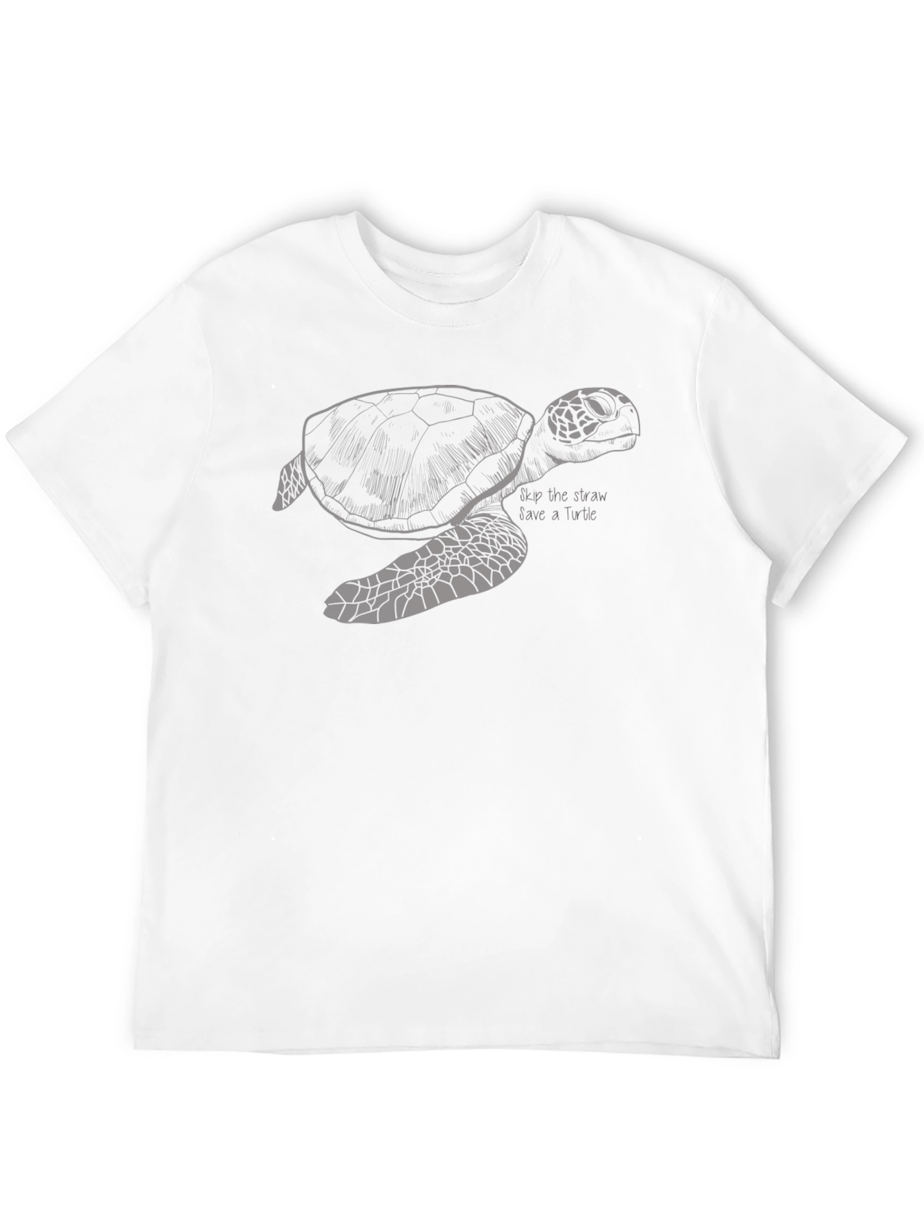 Black Save a Turtle Black Tee view 12