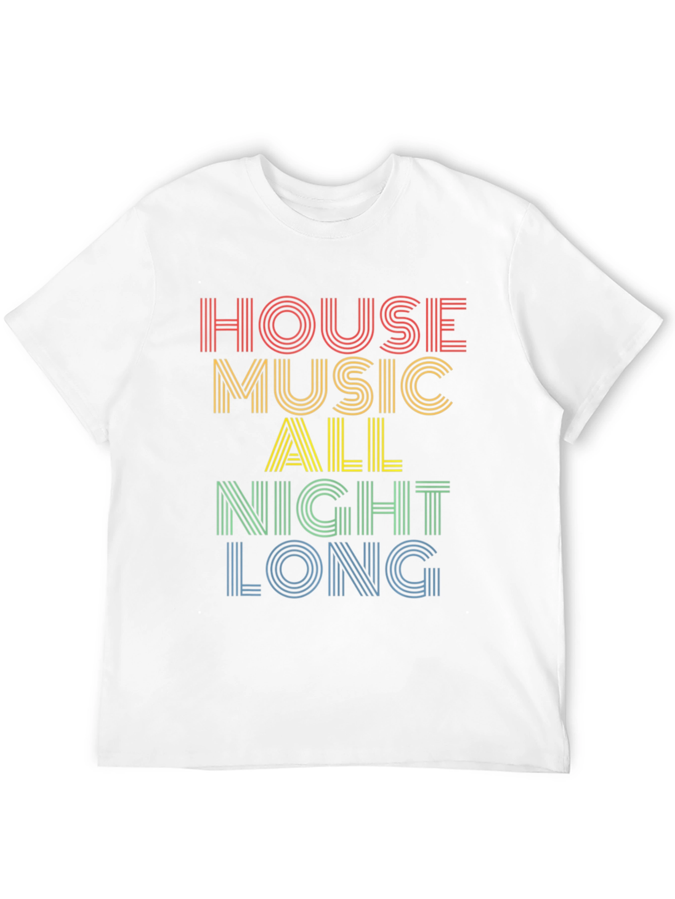 Black House Music All Night Long Graphic Tee view 12