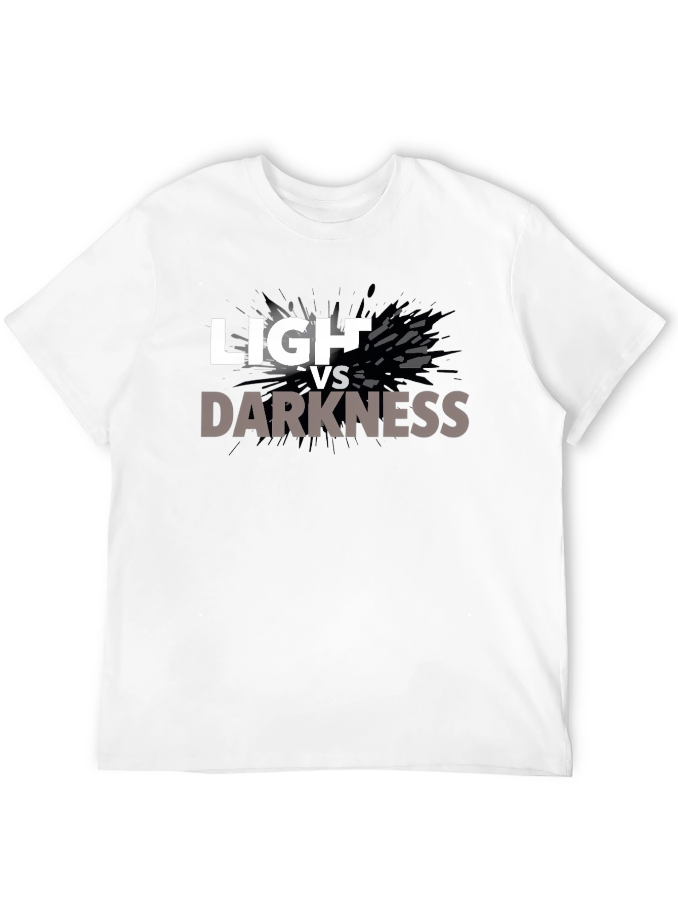 Black Light vs. Darkness Graphic T-Shirt view 12