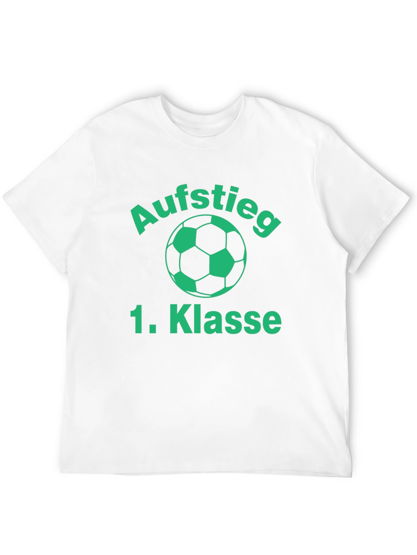 Black Aufstieg 1. Klasse Soccer T-Shirt - Black view 12