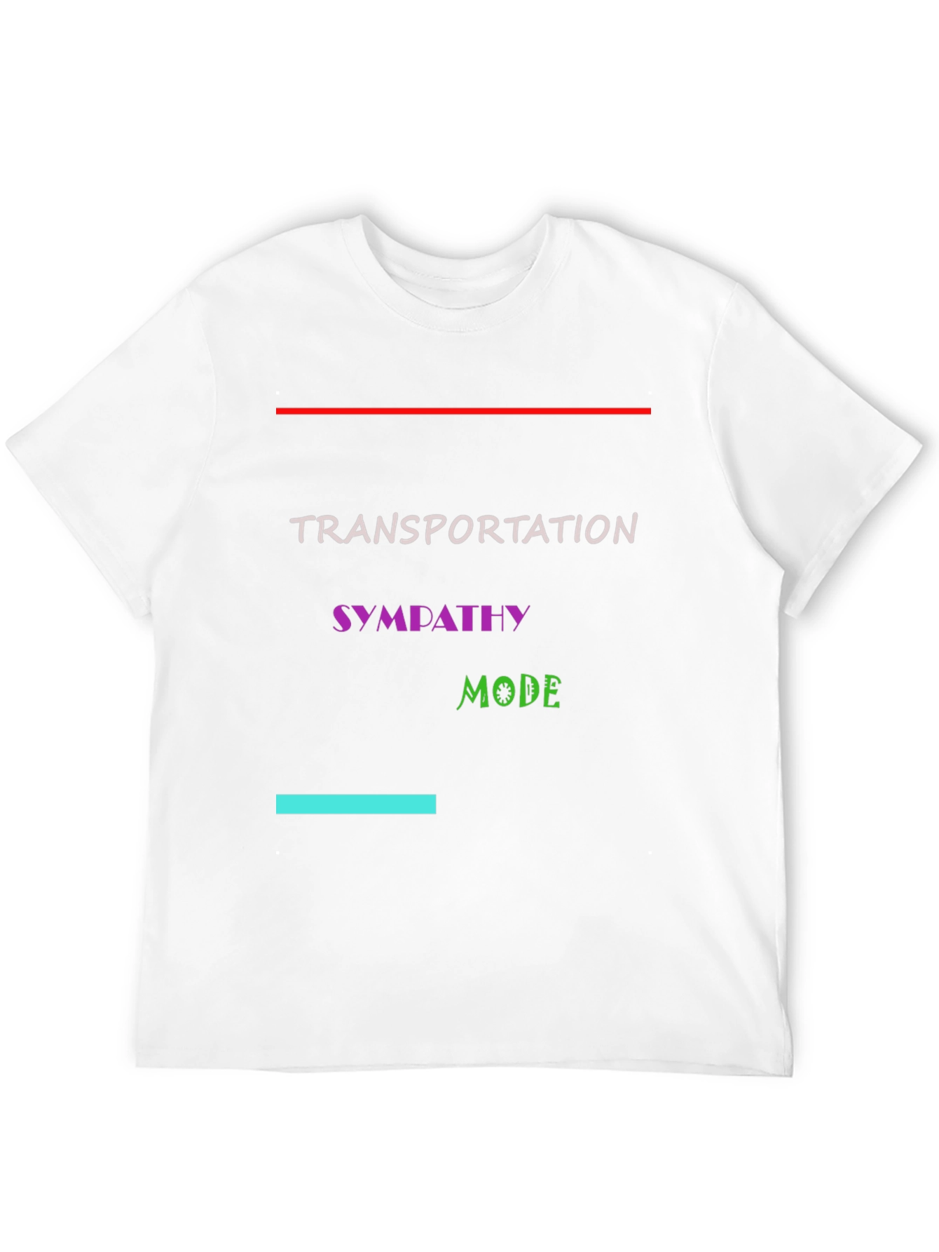 Black Transportation Sympathy Mode Black T-Shirt view 12