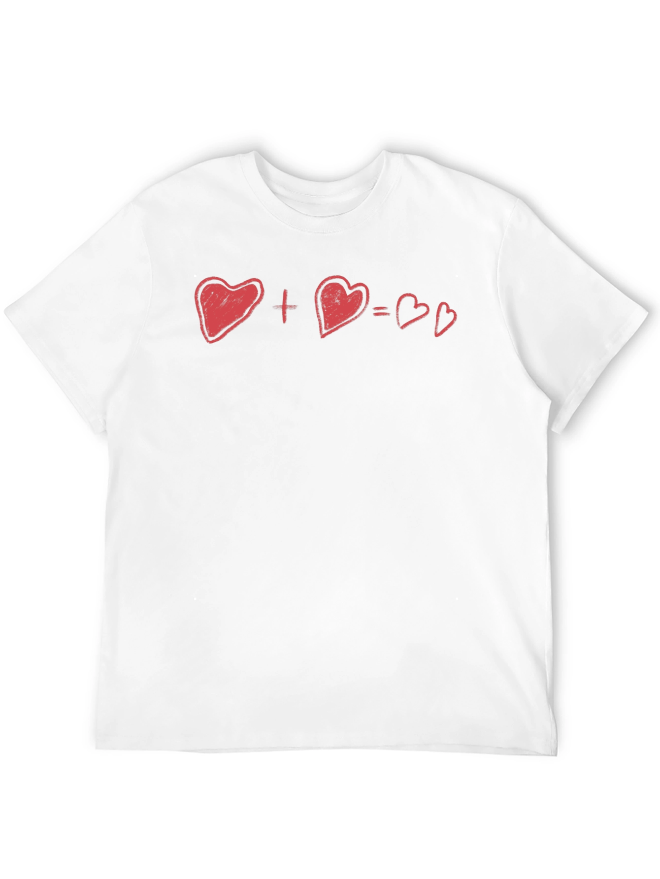 Black Heart Equation Graphic Tee view 12
