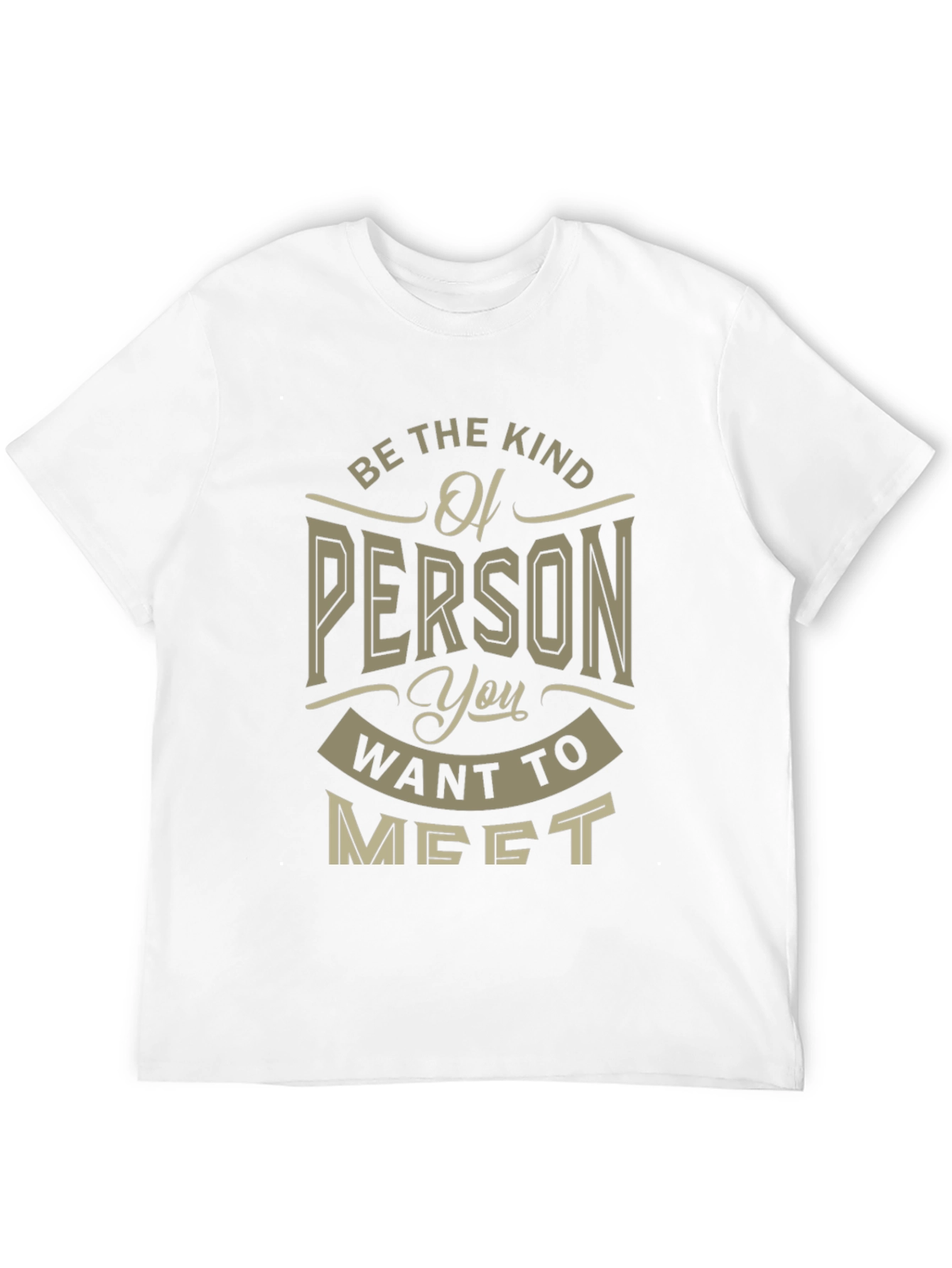 Black Be the Kind of Person T-Shirt view 12