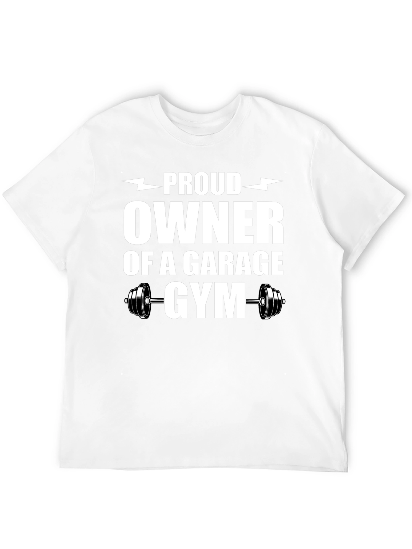 Proud Garage Gym Owner Black T-Shirt - 12