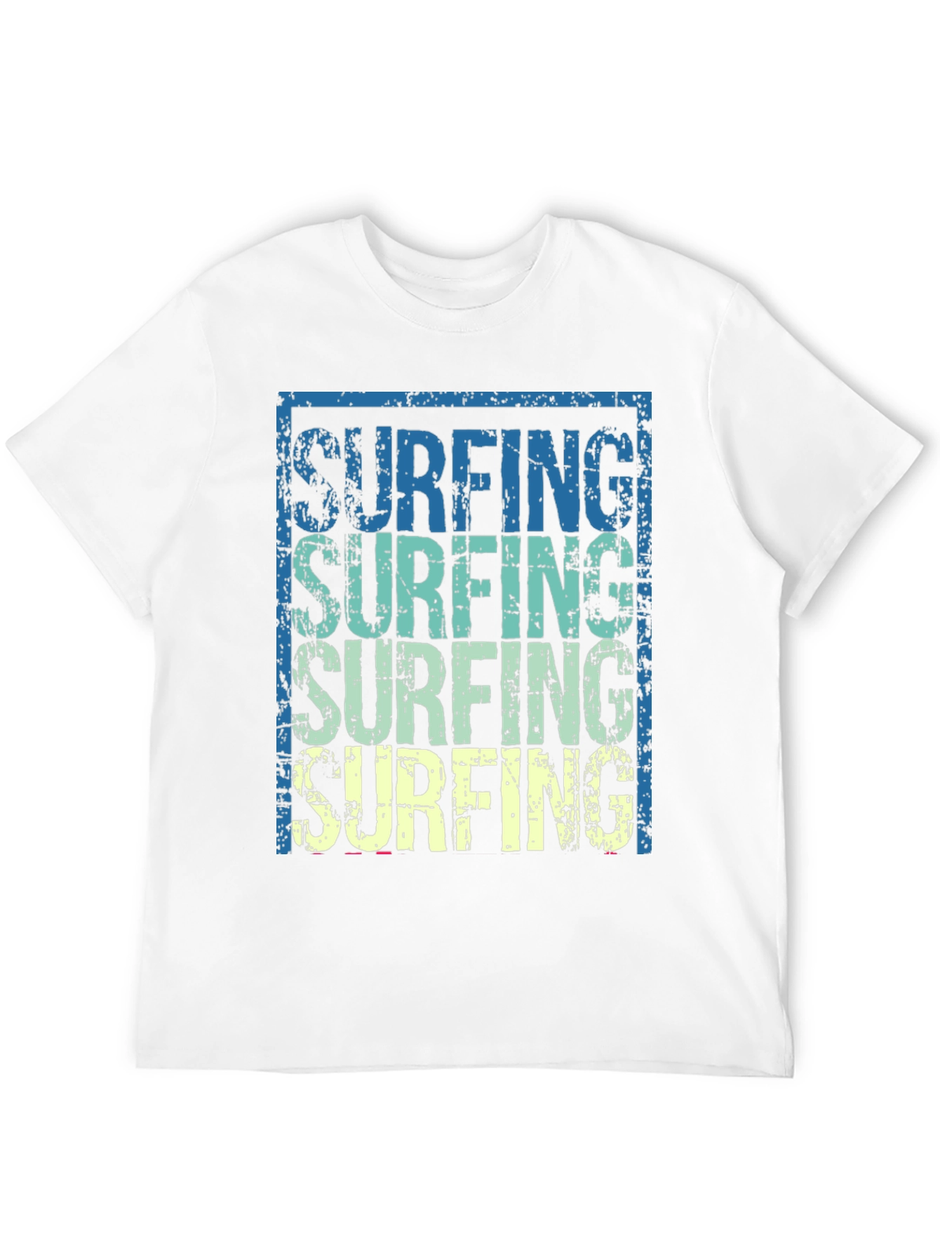 Black Vintage Surfing T-Shirt - Retro Style view 12