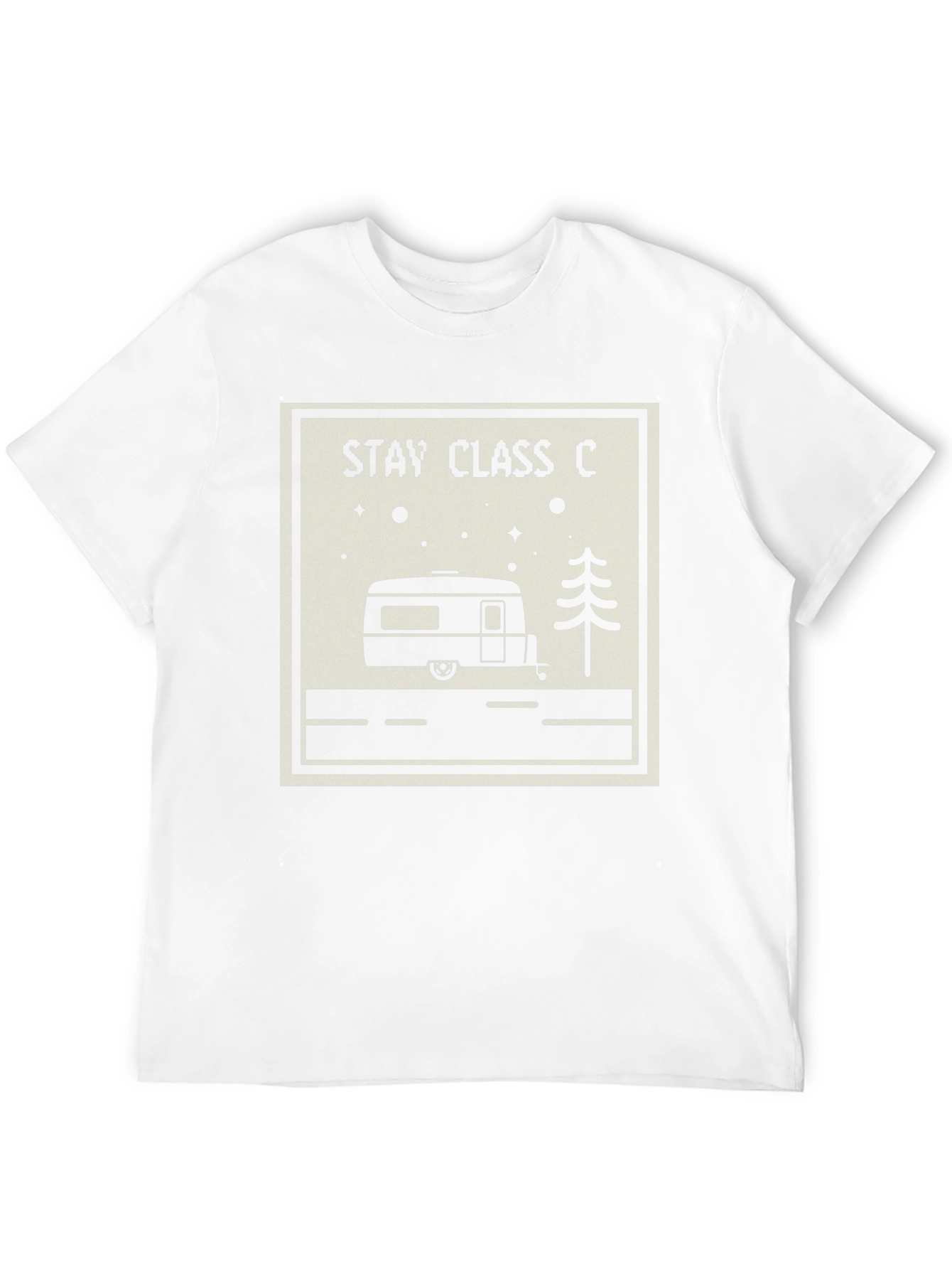 Stay Class C Camper T-Shirt - RV Adventure Tee - 12