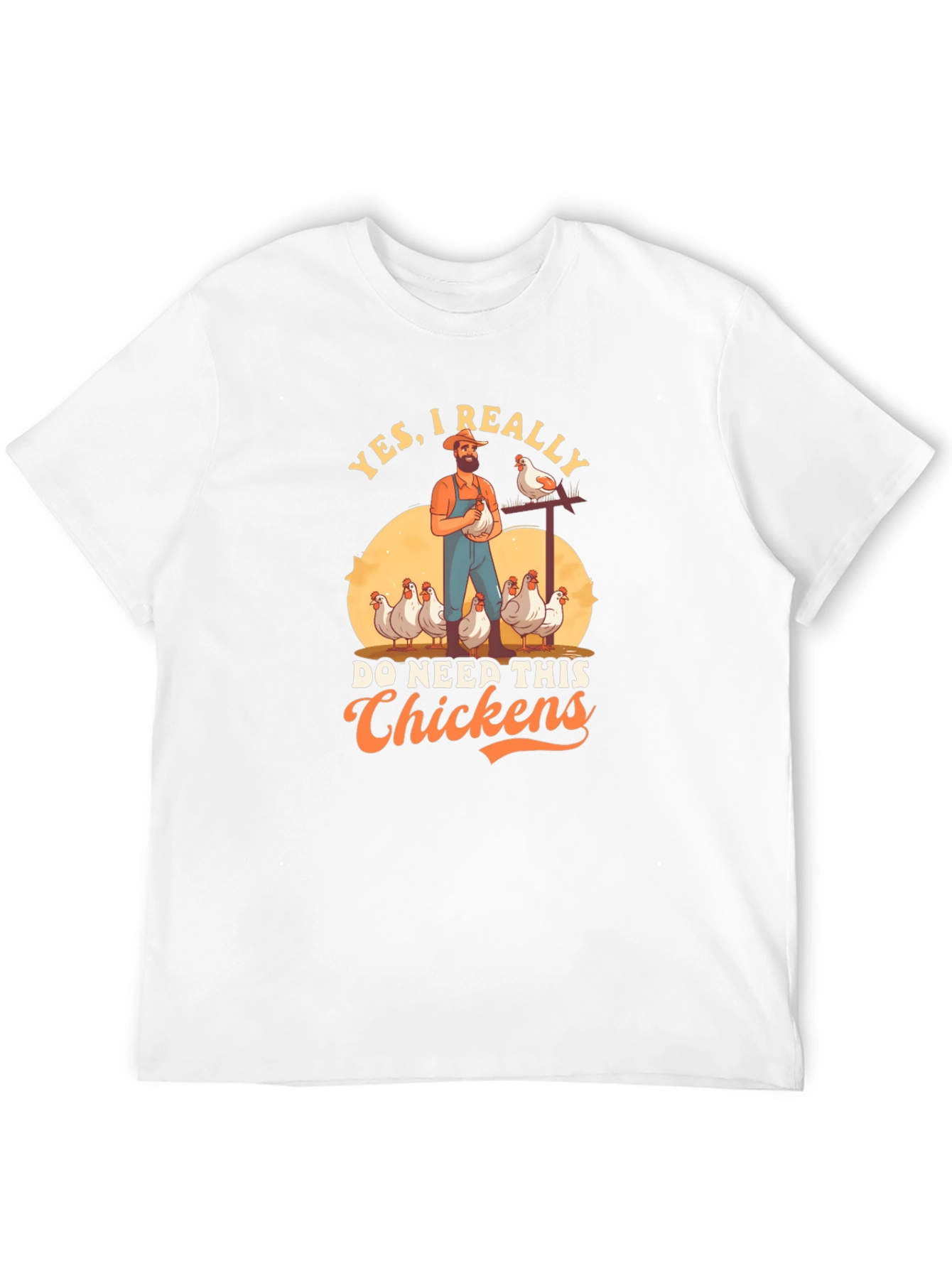 Black Funny Chicken Lover T-Shirt view 12