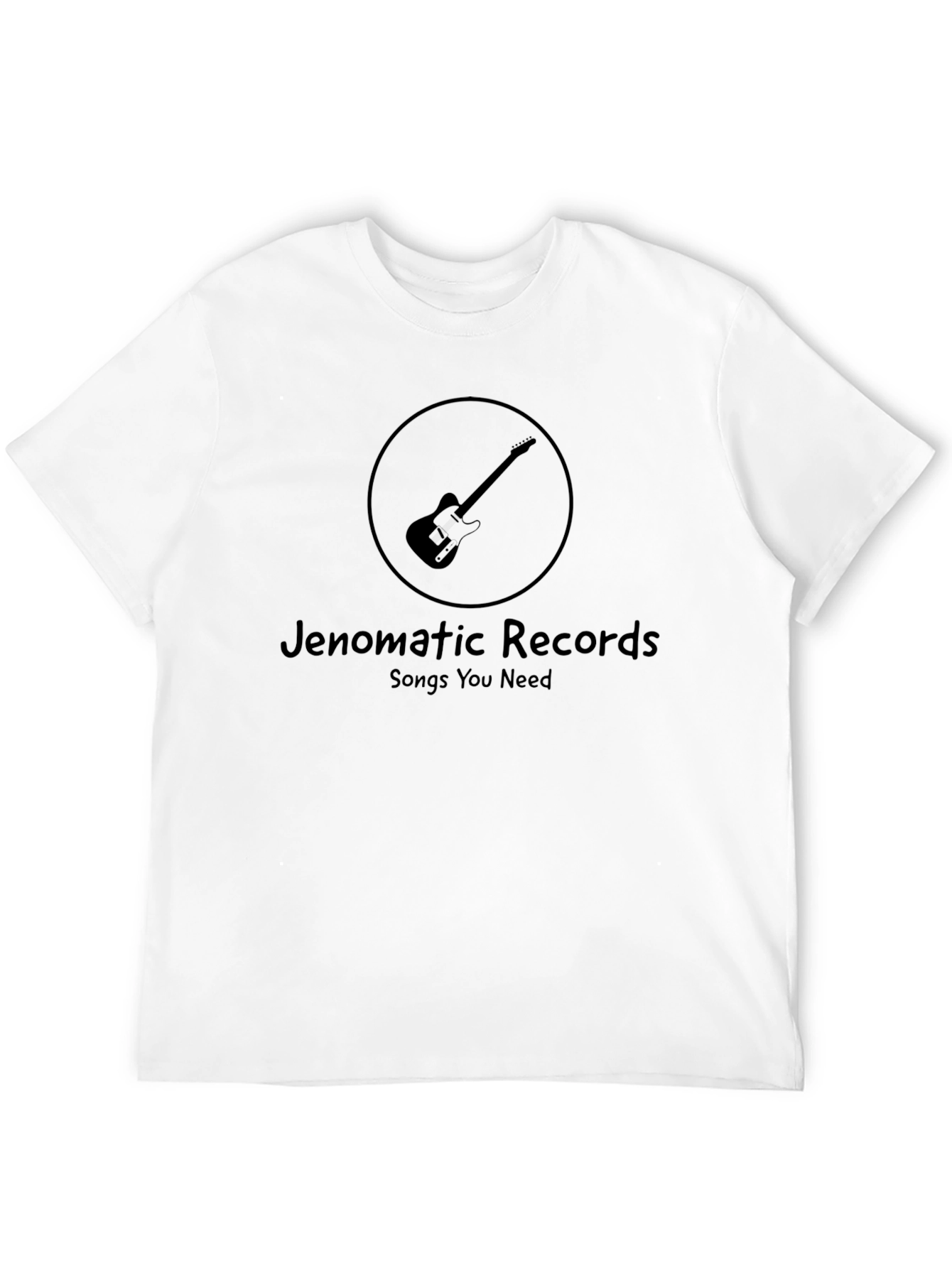 Black Jenomatic Records Black T-Shirt - Songs You Need view 12