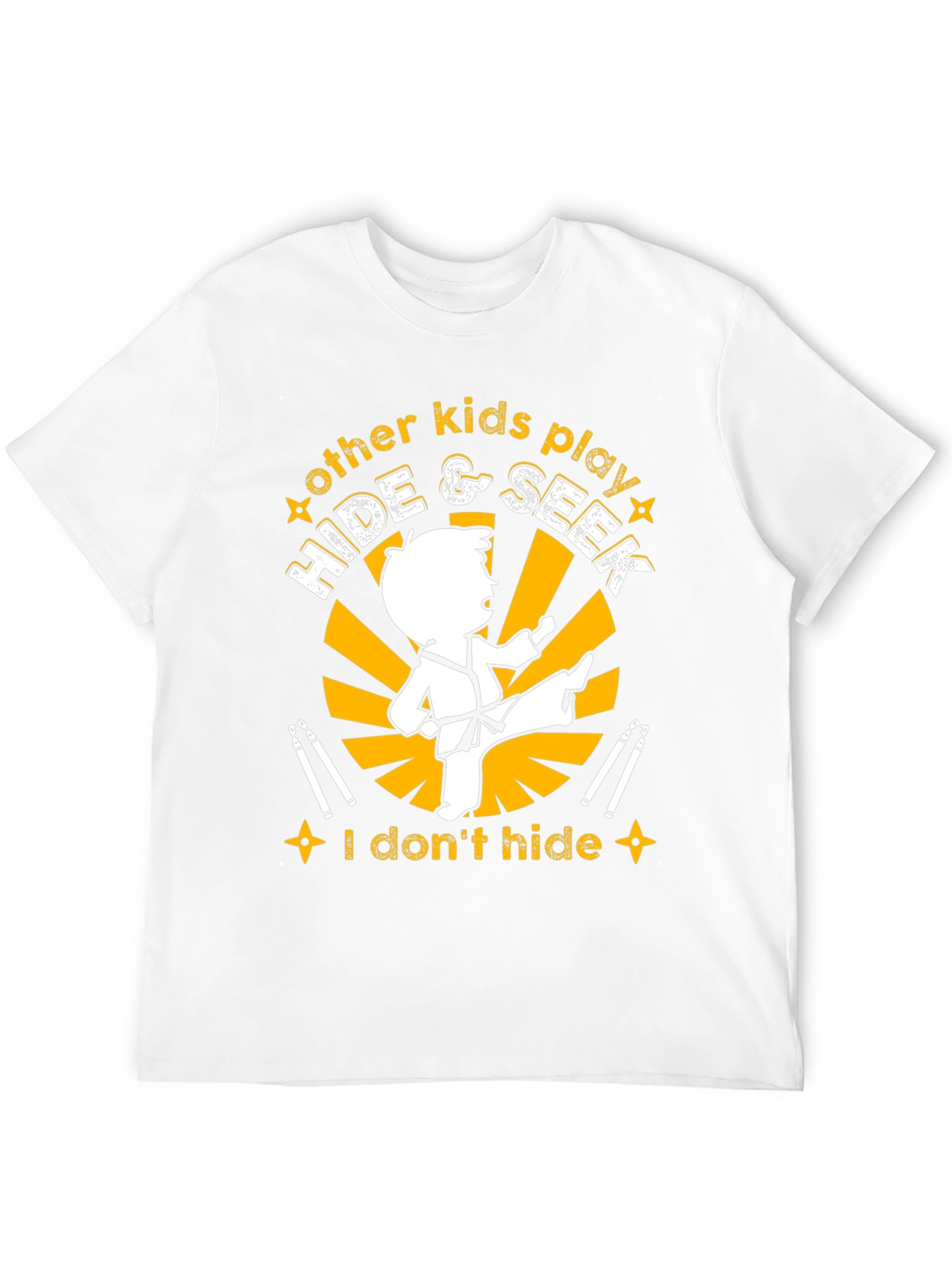 Karate Kid's T-Shirt - I Don't Hide - 12