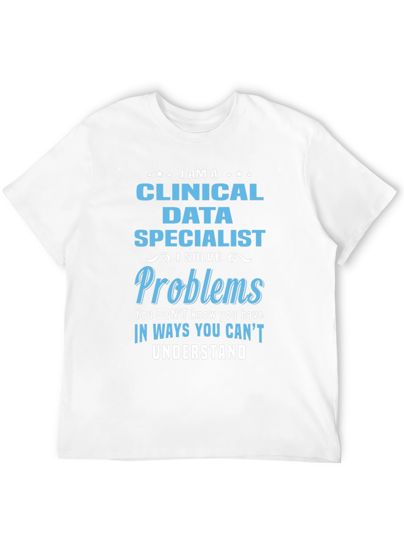 Black Clinical Data Specialist T-Shirt view 12