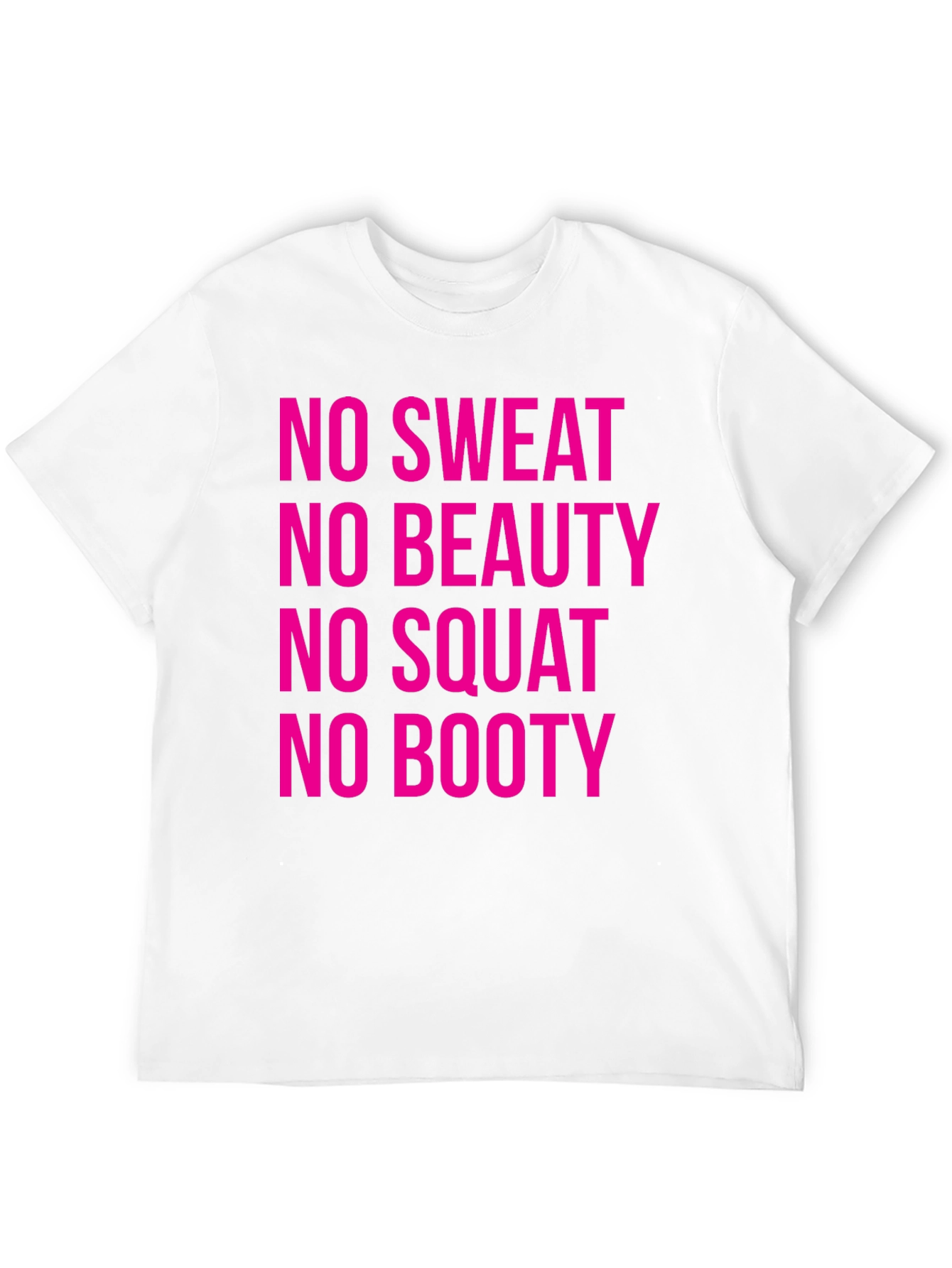 Black No Sweat, No Booty Graphic Tee view 12
