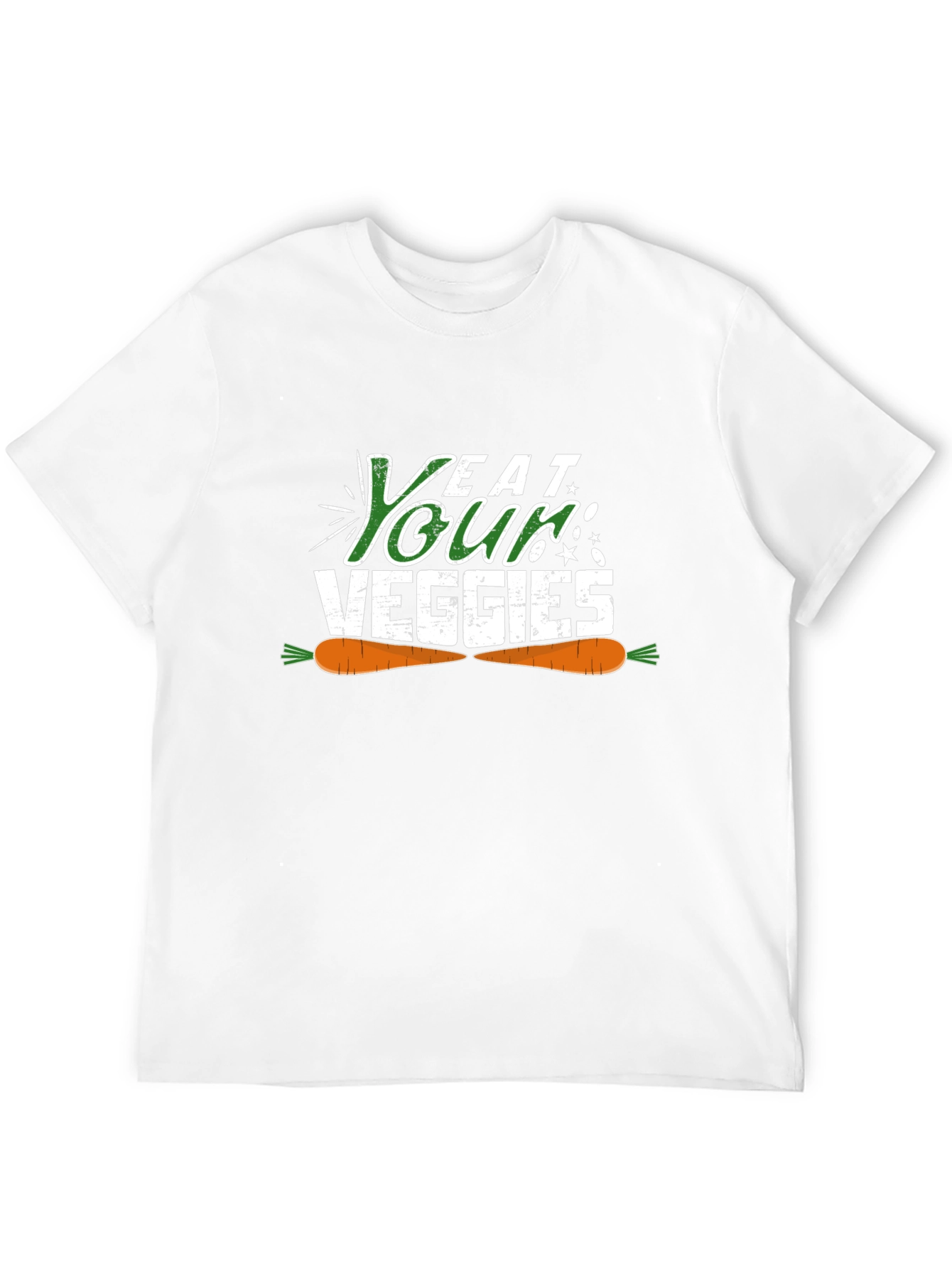 Eat Your Veggies Graphic Tee - Black - 12