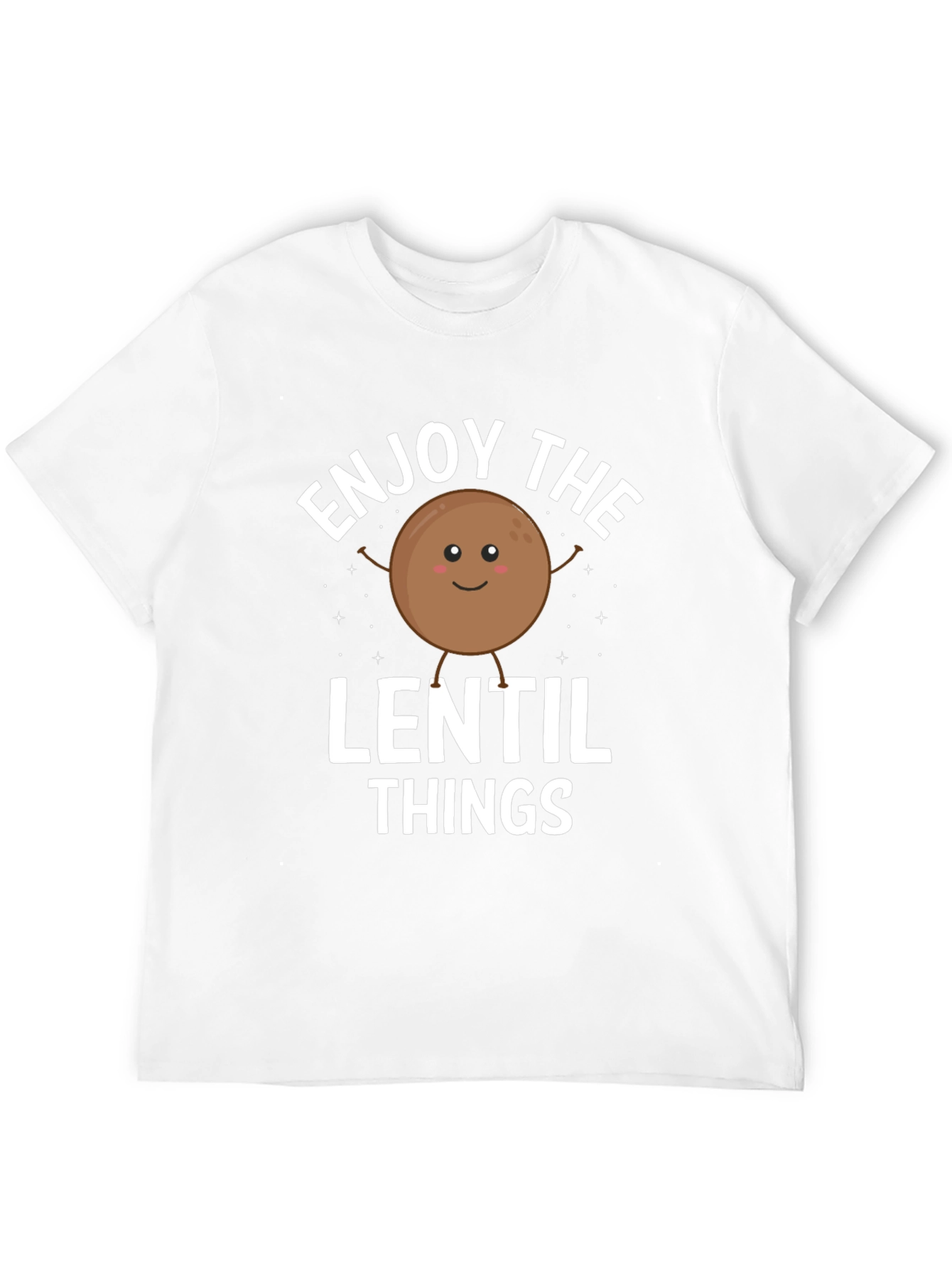Black Enjoy the Lentil Things Black Graphic Tee view 12