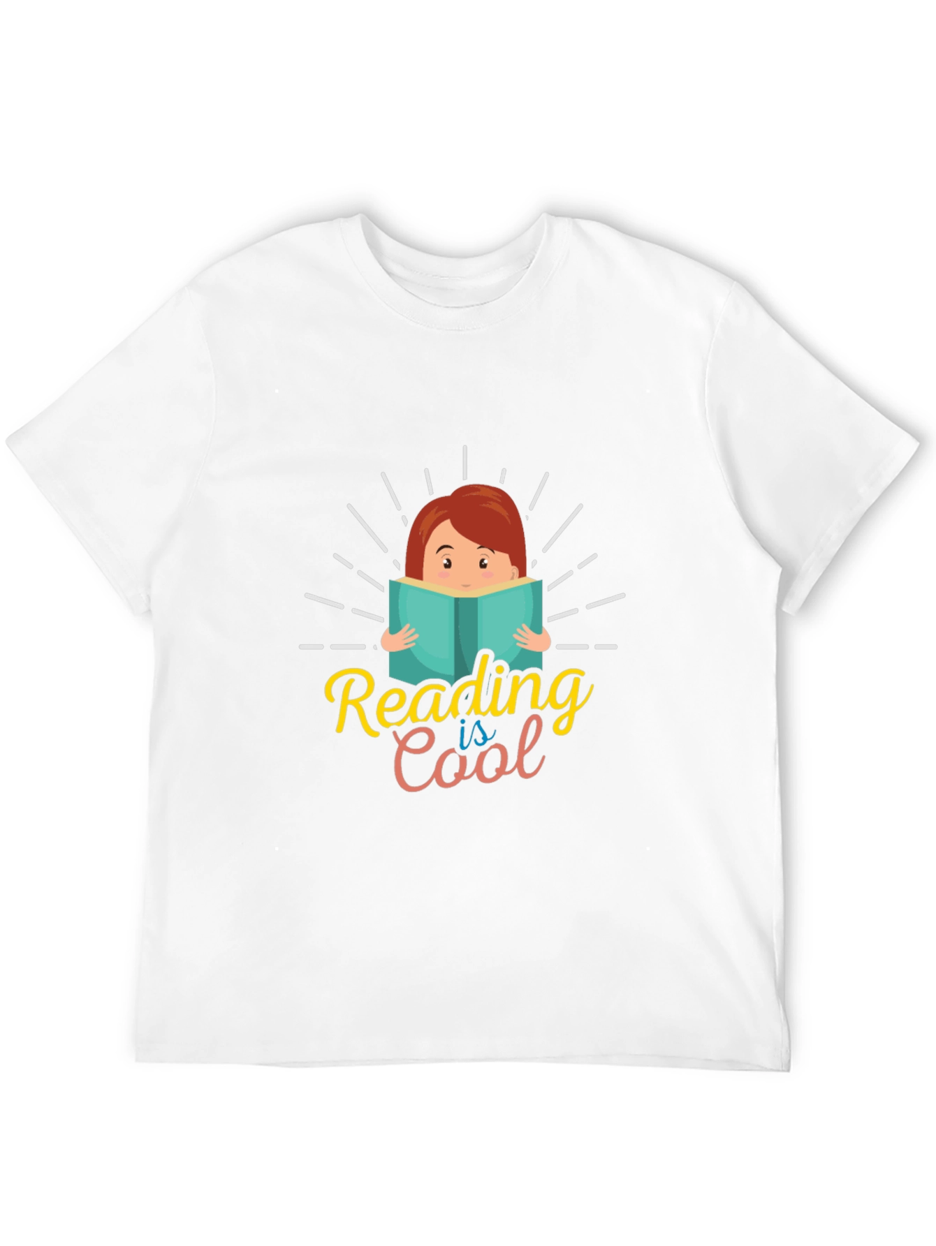 Black Reading is Cool T-Shirt: Unisex Graphic Tee view 12
