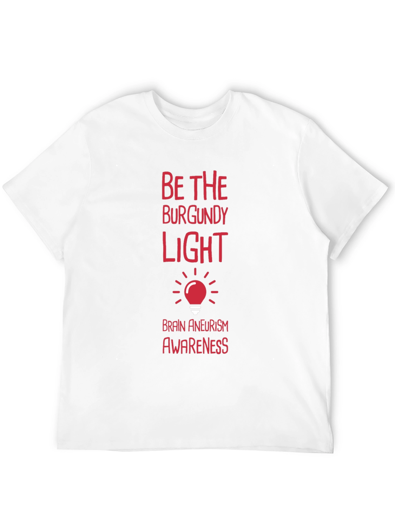 Black Brain Aneurysm Awareness T-Shirt view 12