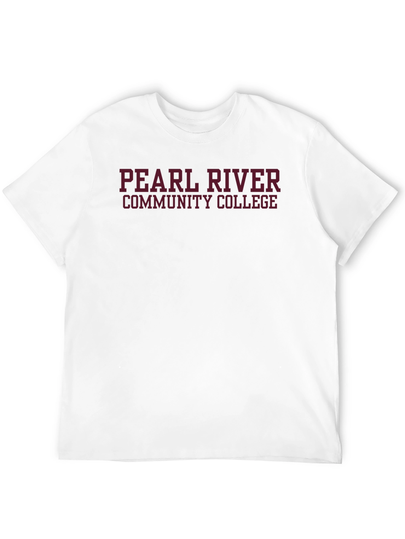 Black Pearl River Community College T-Shirt - Black view 12