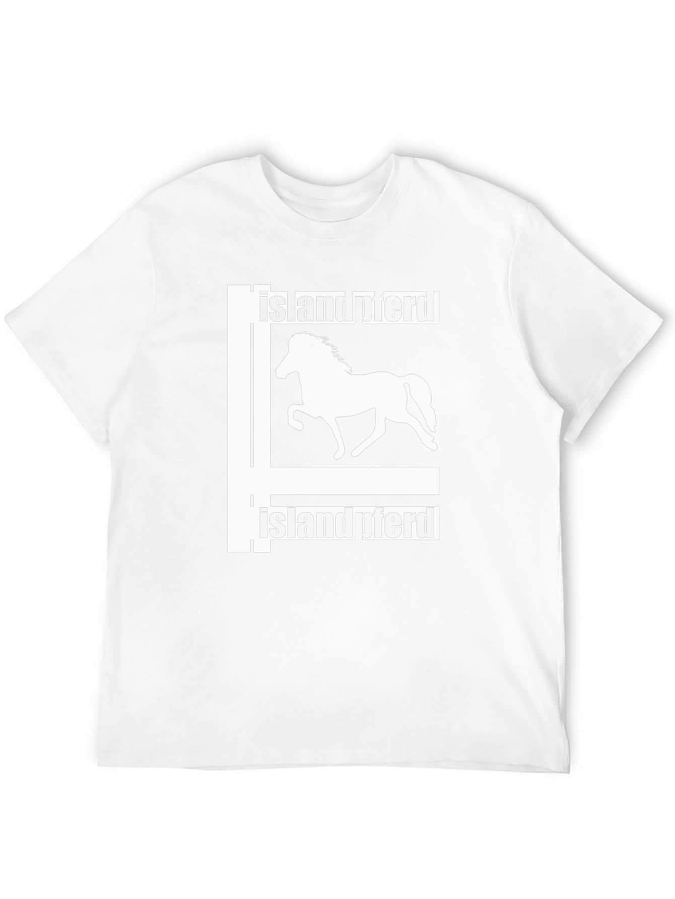 Islandpferd Horse T-Shirt - Black Graphic Tee - 12