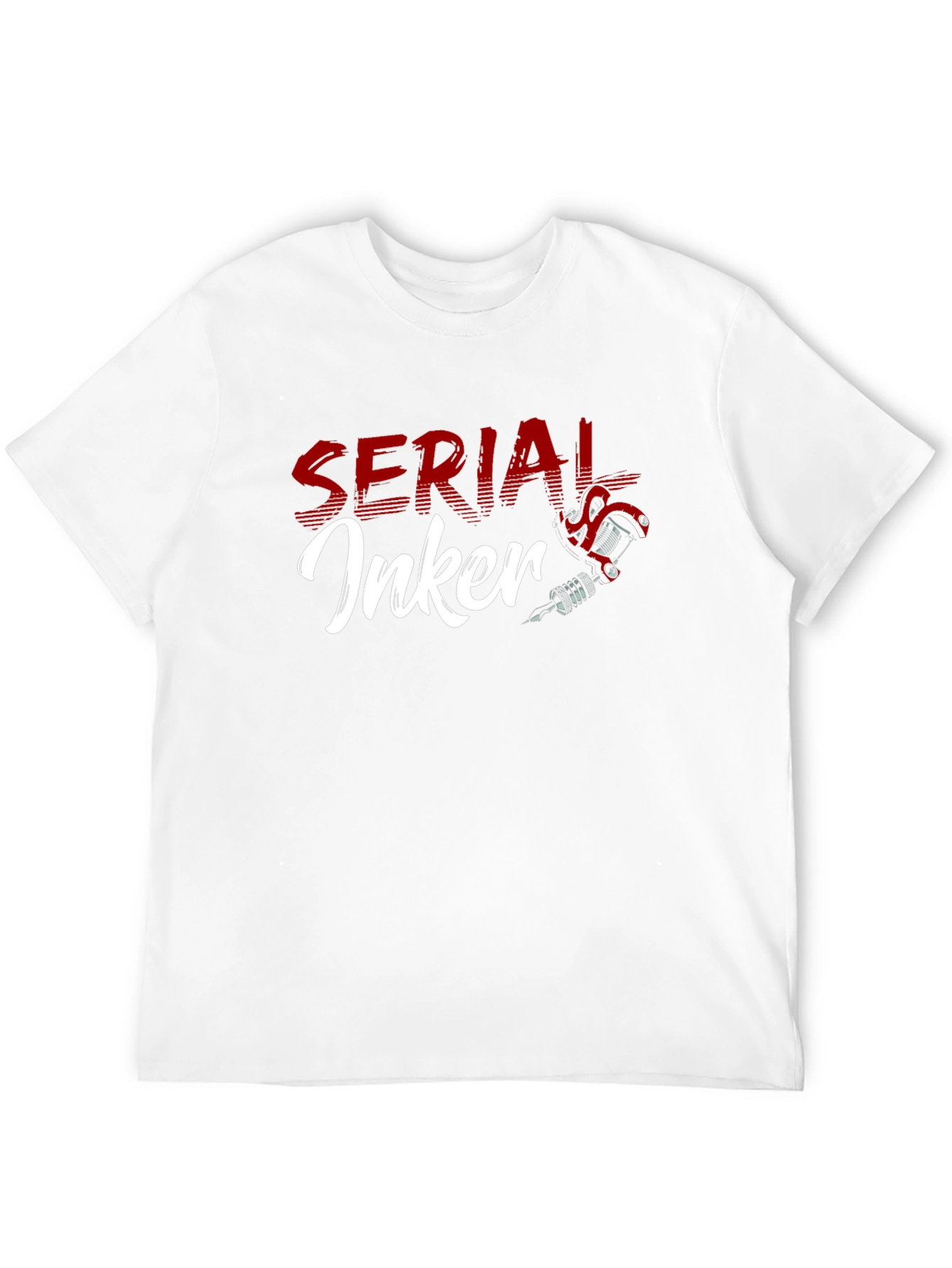 Black Serial Inker Tattoo Artist T-Shirt - Black view 12