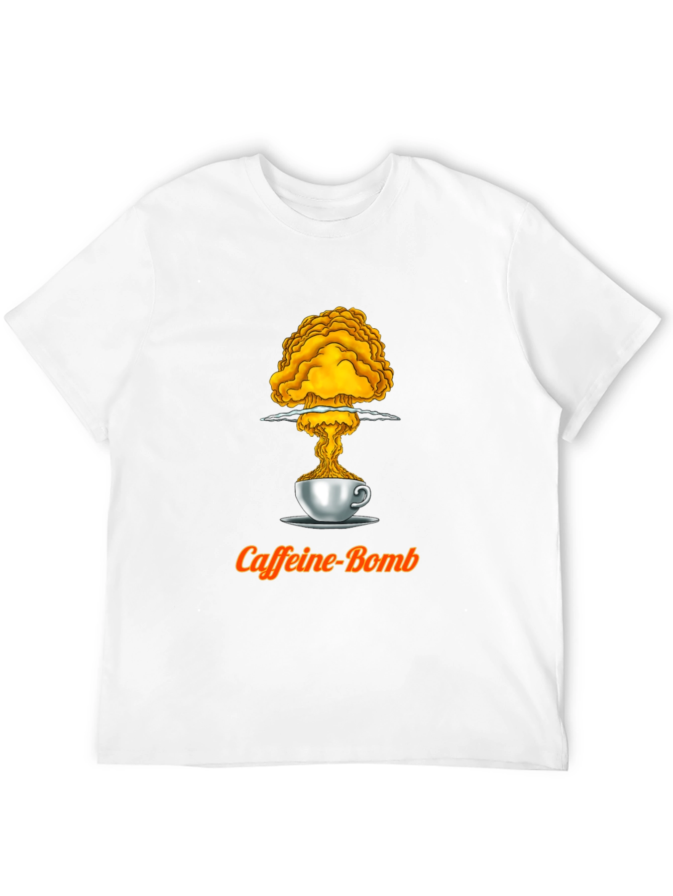 Black Caffeine Bomb T-Shirt - Explosive Energy view 12