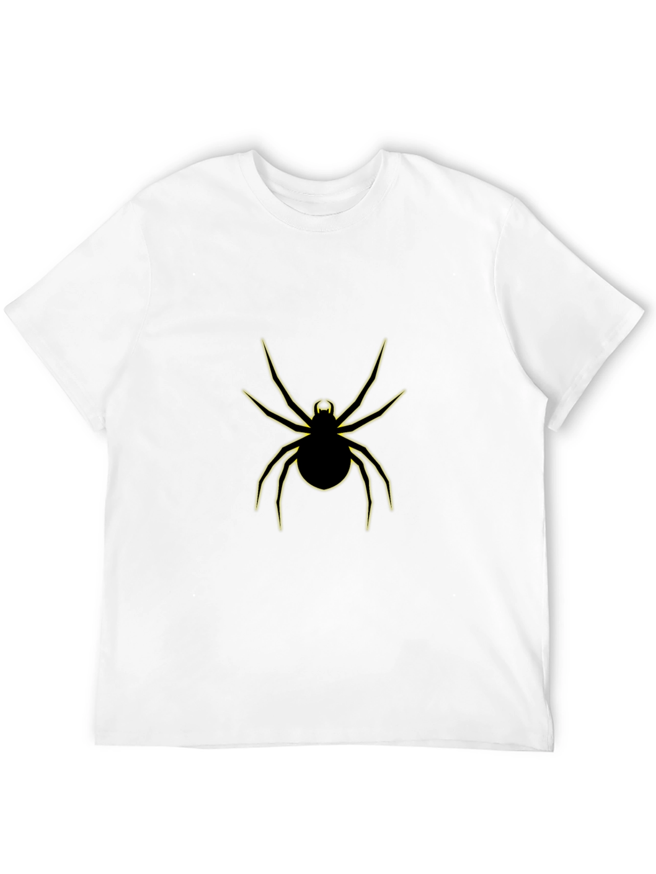 Black Black Spider Graphic Tee - Creepy Crawly Style view 12