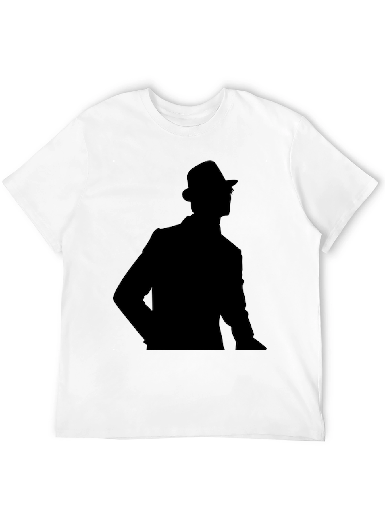 Shadow Man Black T-Shirt - 12